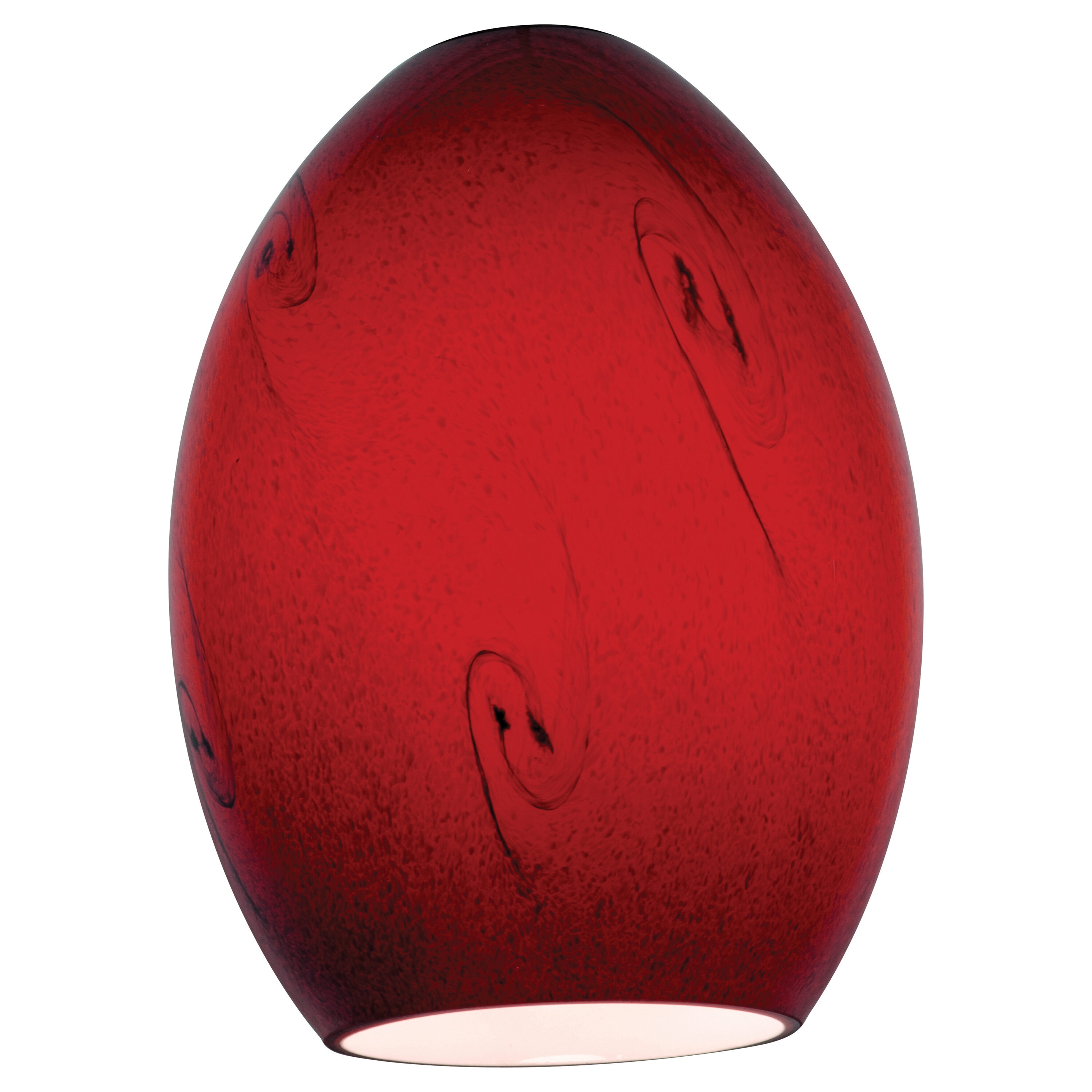 Access Lighting 23123-RUSKY FireBird 9-in x 6-in Red Sky Pendant light shade