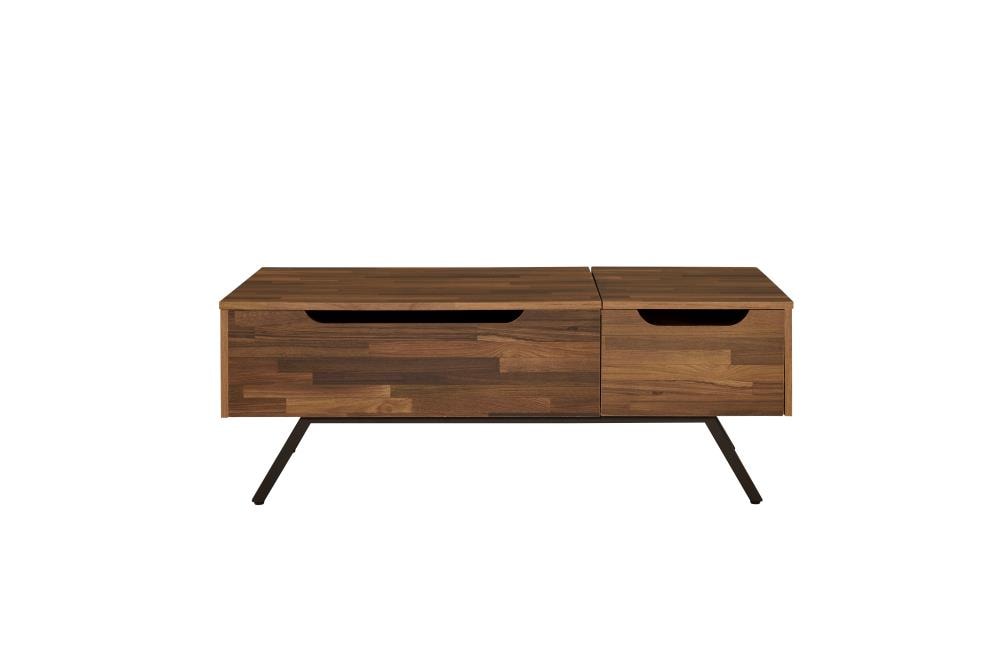 ACME FURNITURE 83145 Throm Wooden Top Wood Scandinavian Coffee Table with Storage