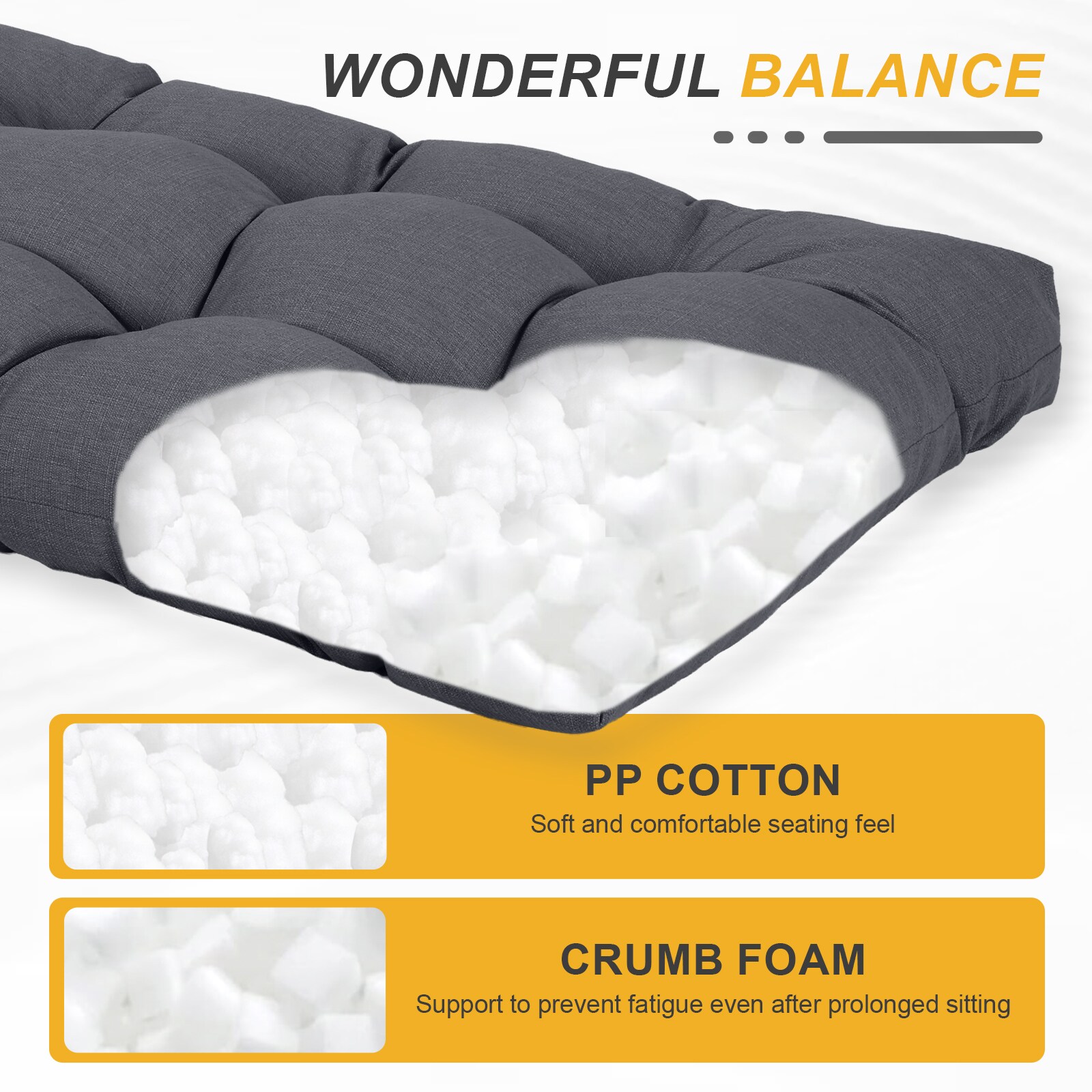 Aoodor A378-PDYDY Patio-Furniture-Cushions - View #6