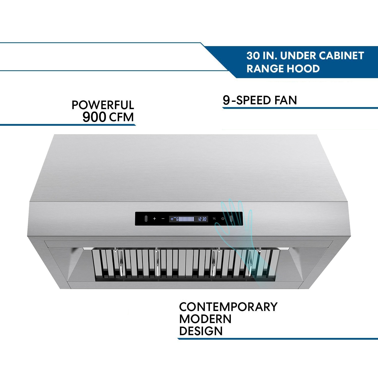 Damerin IU-RD14 Undercabinet-Range-Hoods - View #3