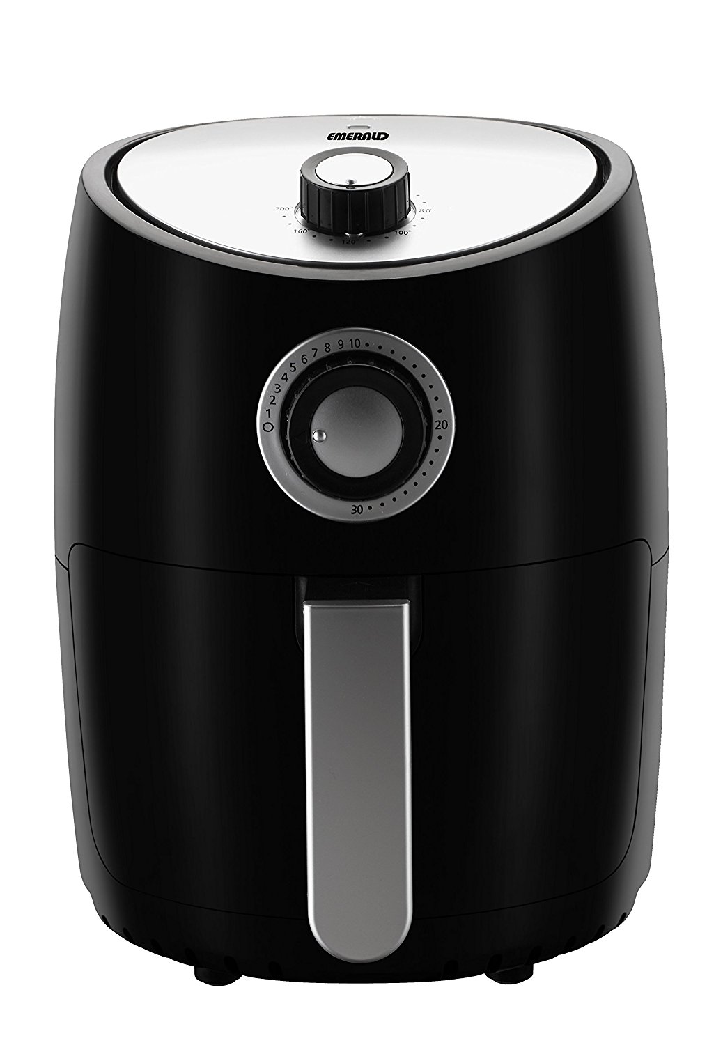 Emerald Compact 2.0L Air Fryer 1000 Watts with Rapid Air Technology,  Removable Fry Basket, Black Air Fryer in the Air Fryers department at