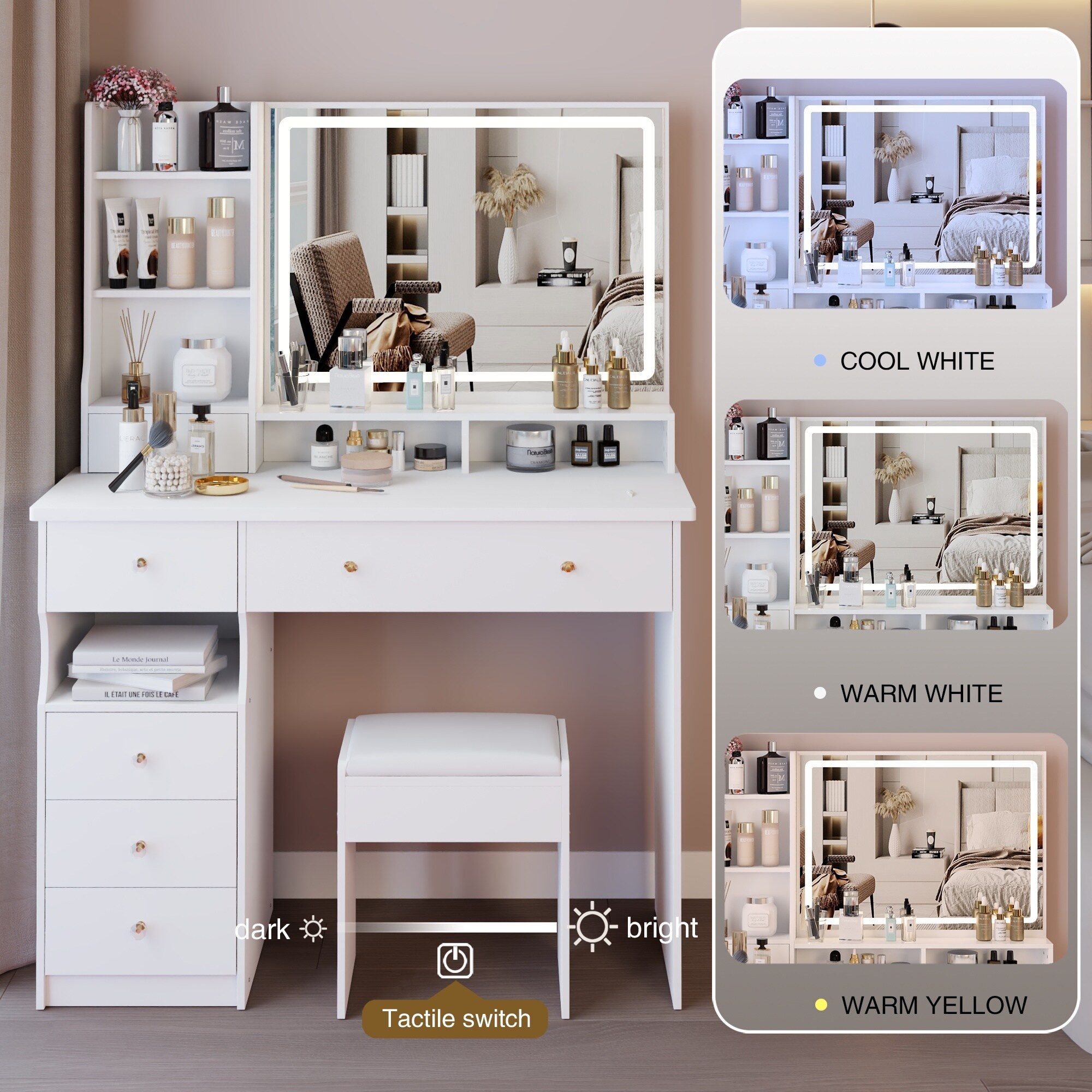 Horizons Prime LJW100515 Bedroom-Vanities - View #8