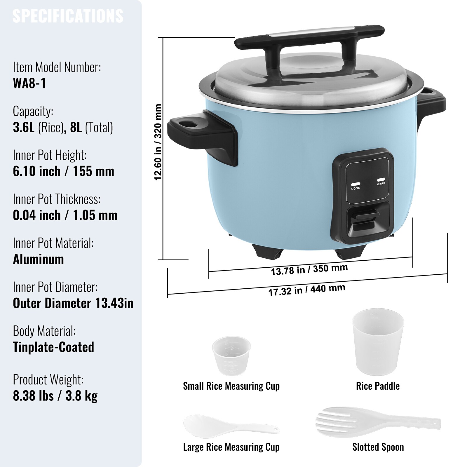 Mecale YAS-X6WU5I Rice-Cookers - View #9