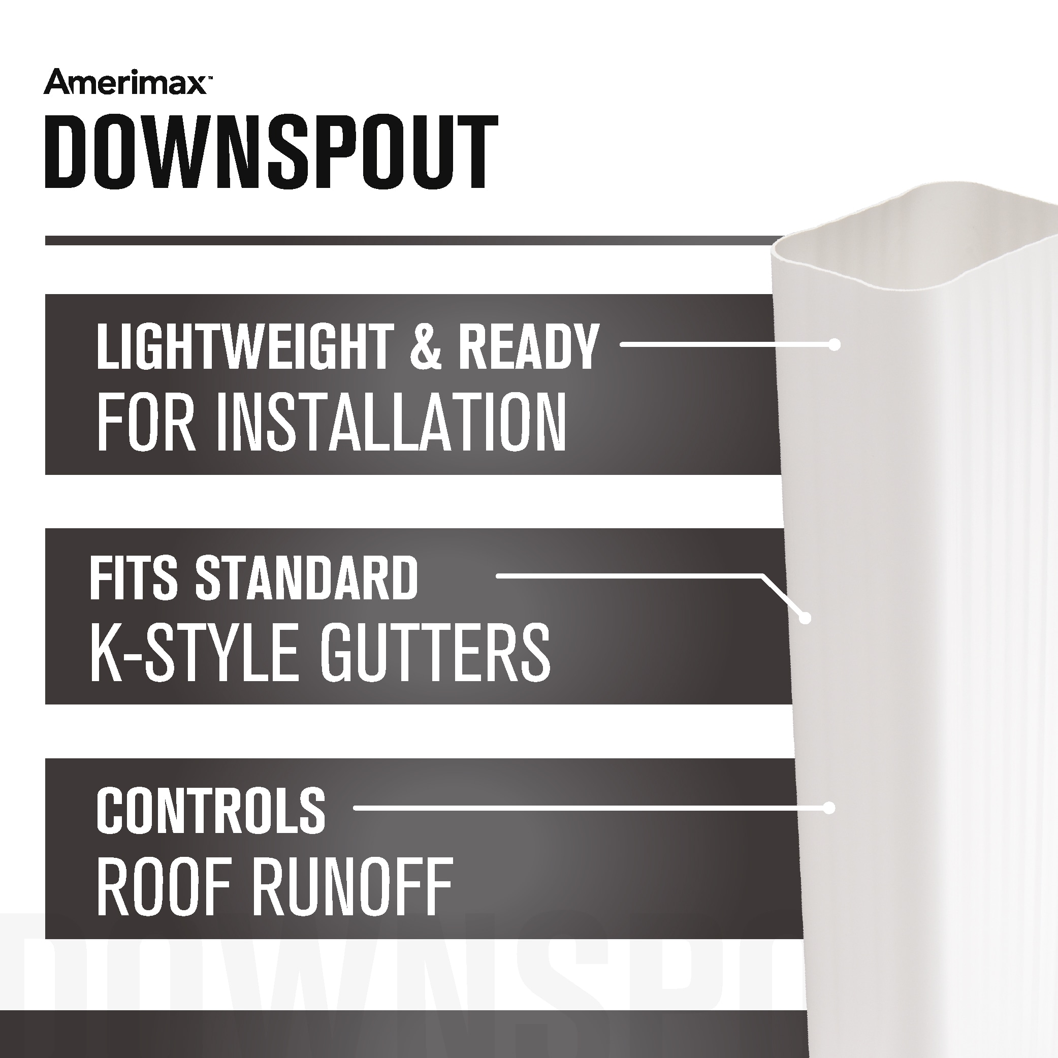 Amerimax M0793 Downspout-Components - View #4