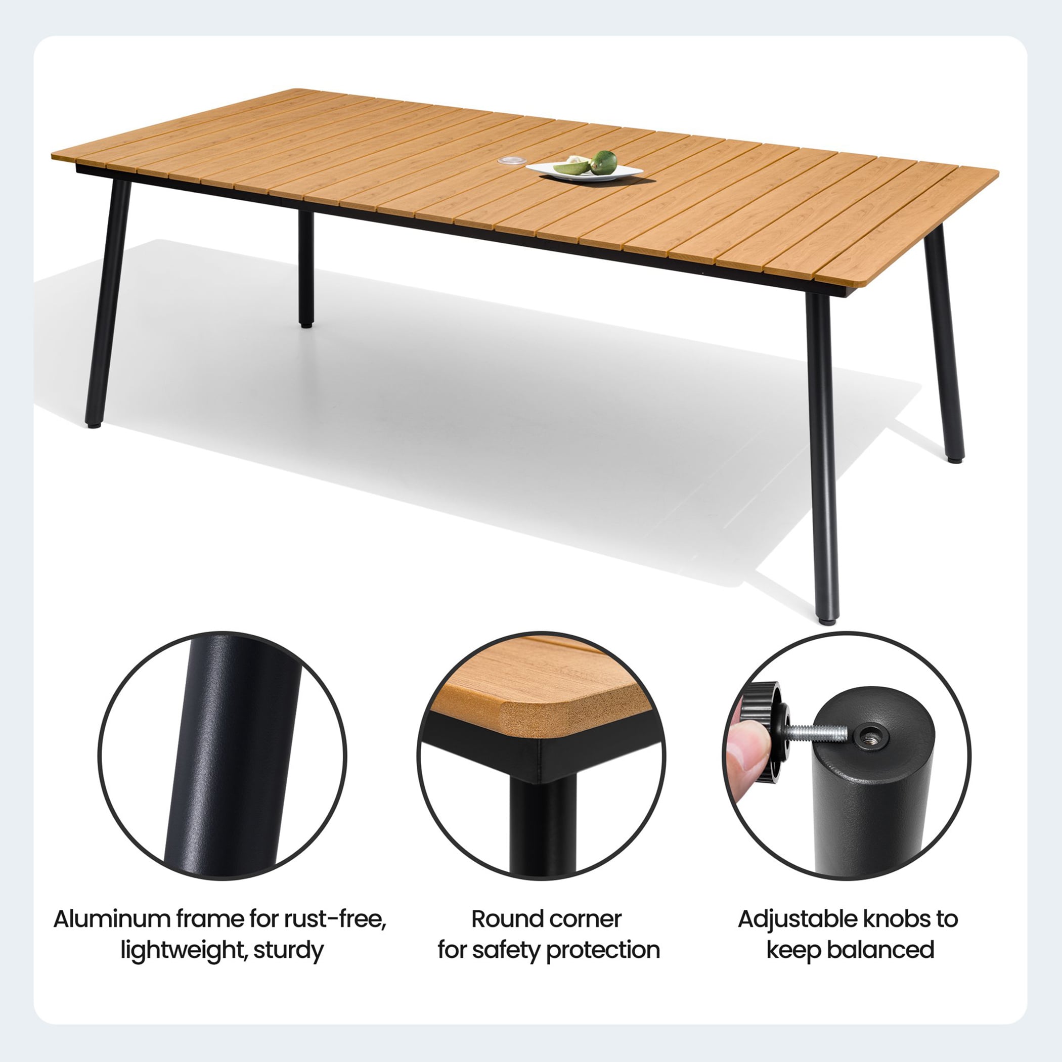 Crestlive Products CL-TB012BRN210 Patio-Tables - View #4
