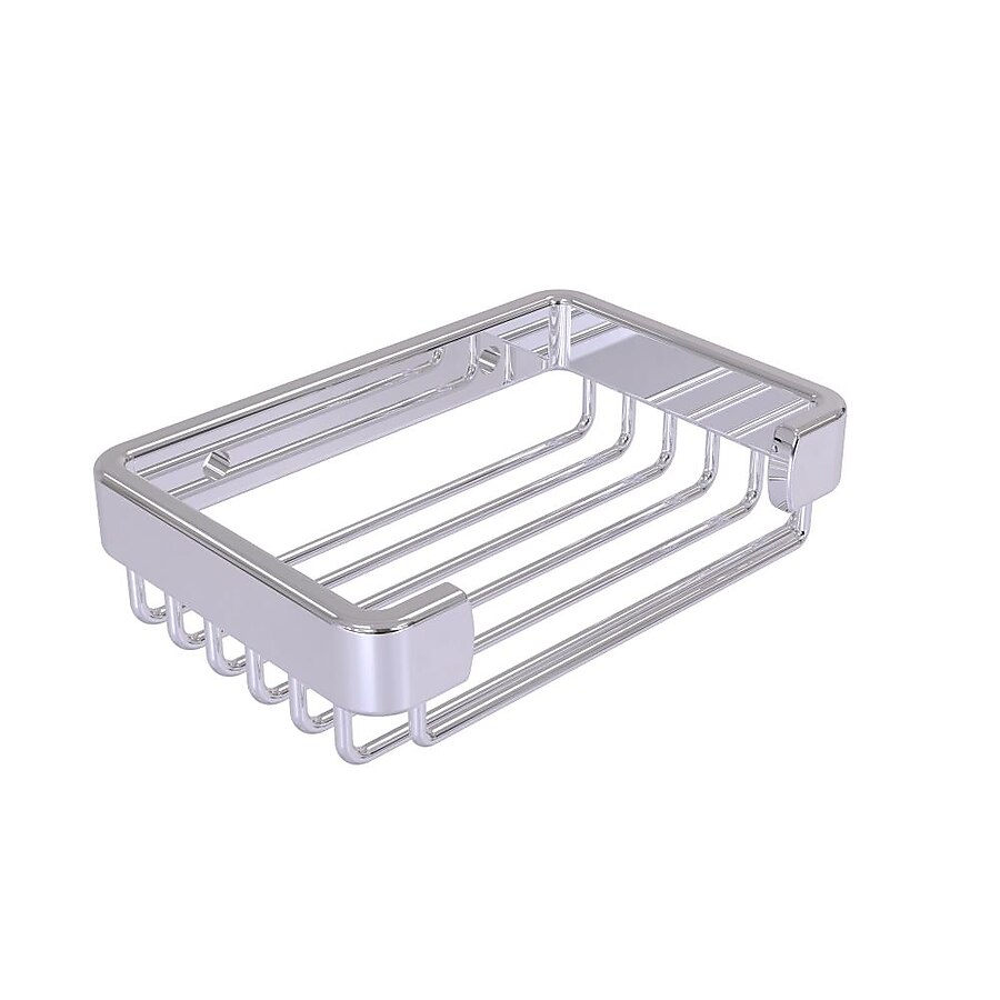 Allied Brass 3.1-in H Screw Mount Solid Brass Polished Brass Hanging Shower Caddy Allied Brass 3.1-in H Screw Mount Solid Brass Polished Brass Hanging Shower Caddy