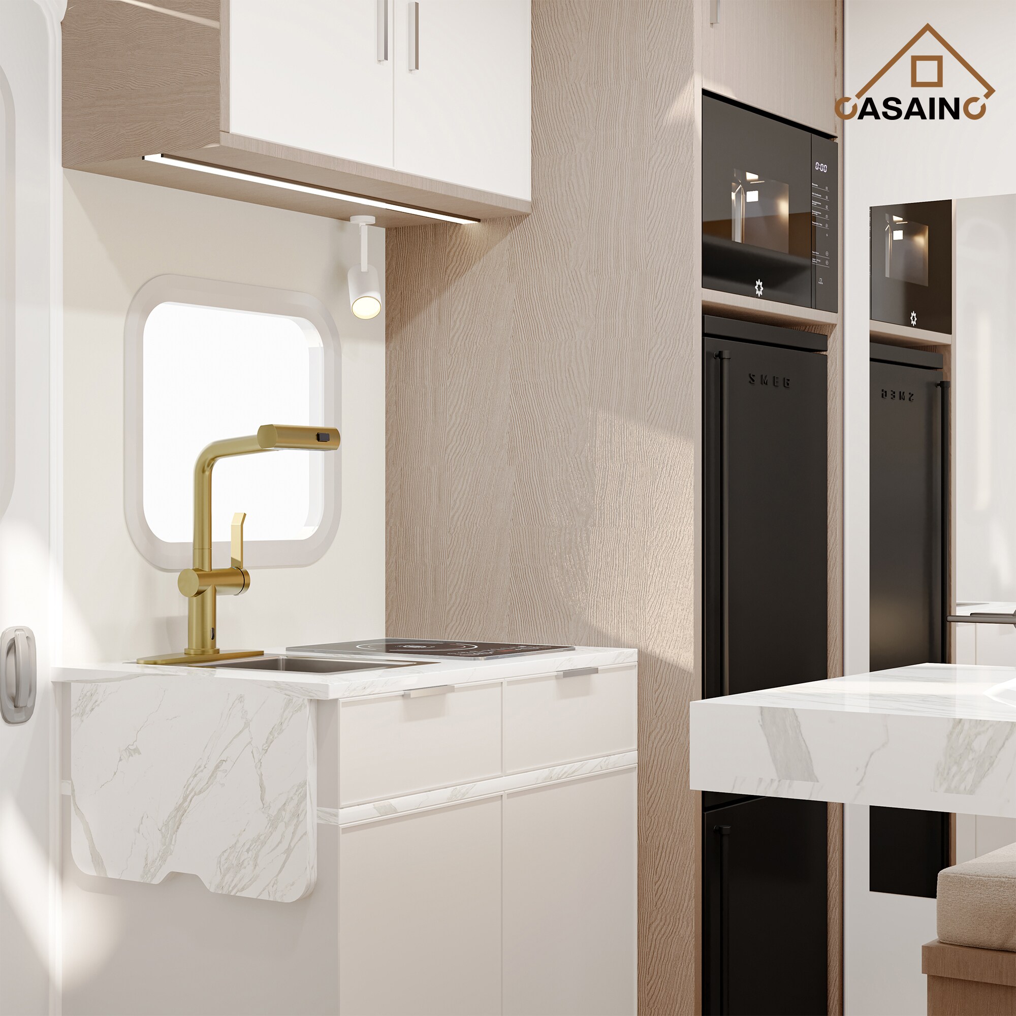 CASAINC KCLT0061BG Kitchen-Faucets - View #6
