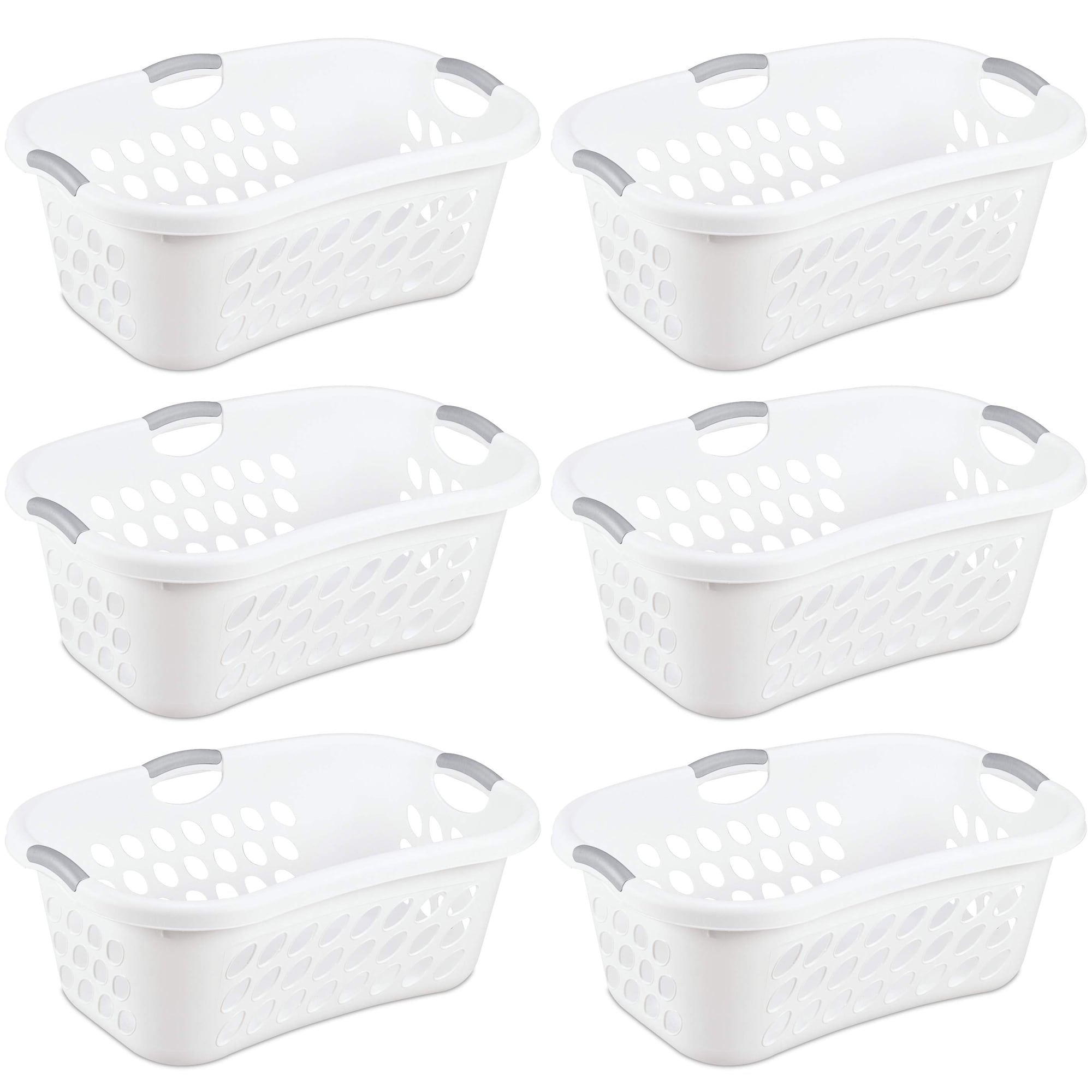 Sterilite Corporation 12.25-in W x 9.375-in H x 15-in D Cement Plastic  Basket at