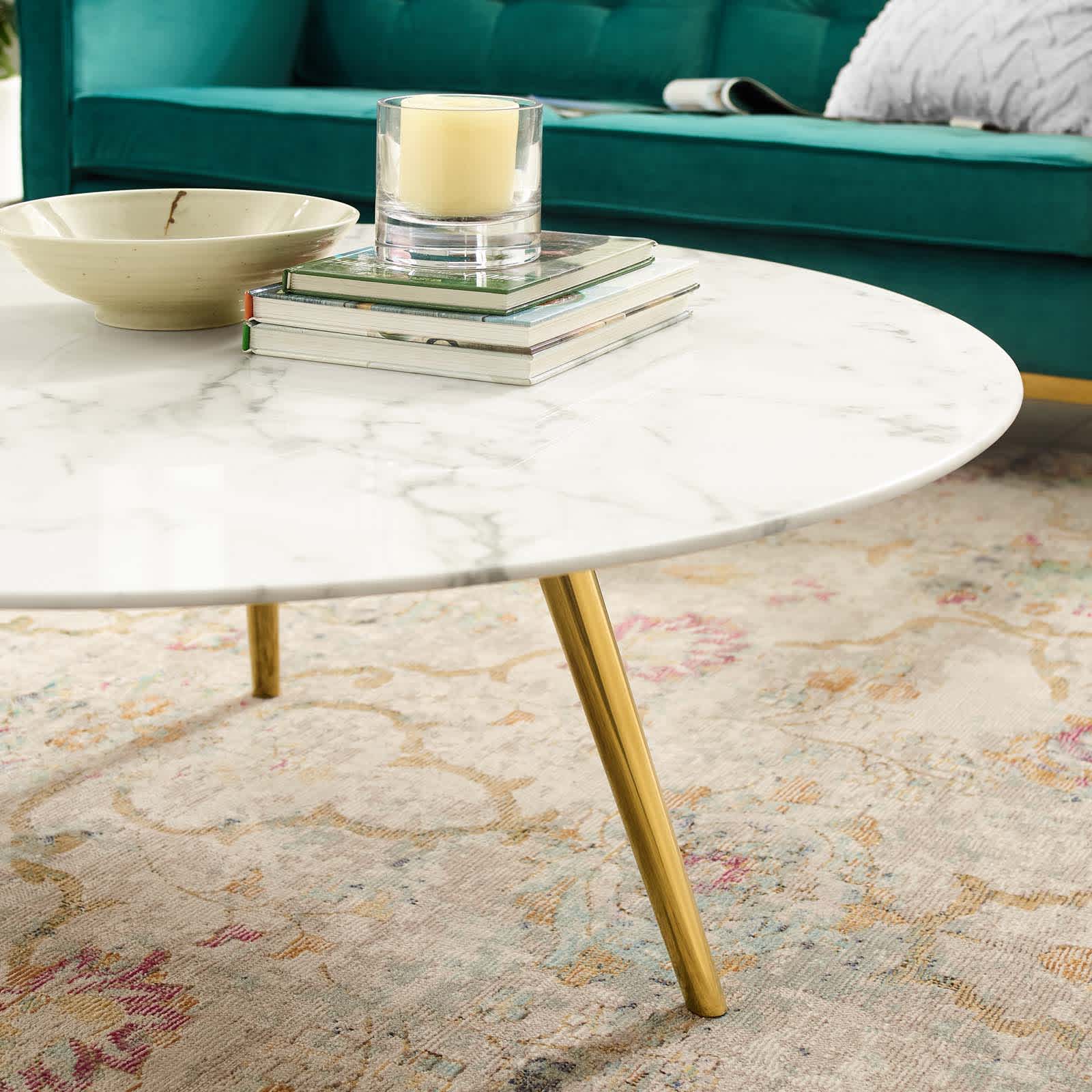 Modway EEI-3672-GLD-WHI Coffee-Tables - View #3
