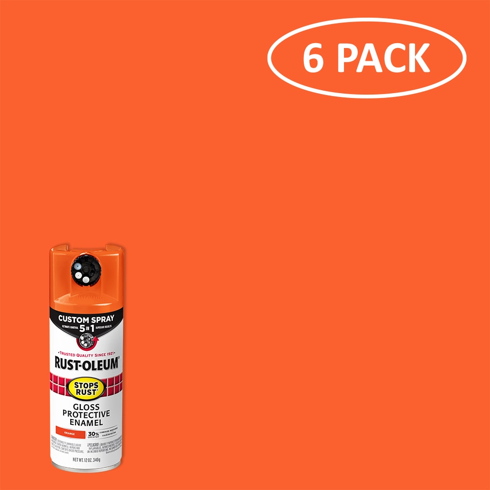 Rust-Oleum Stops Rust 12 Oz. Custom Spray 5 in 1 Gloss Spray Paint