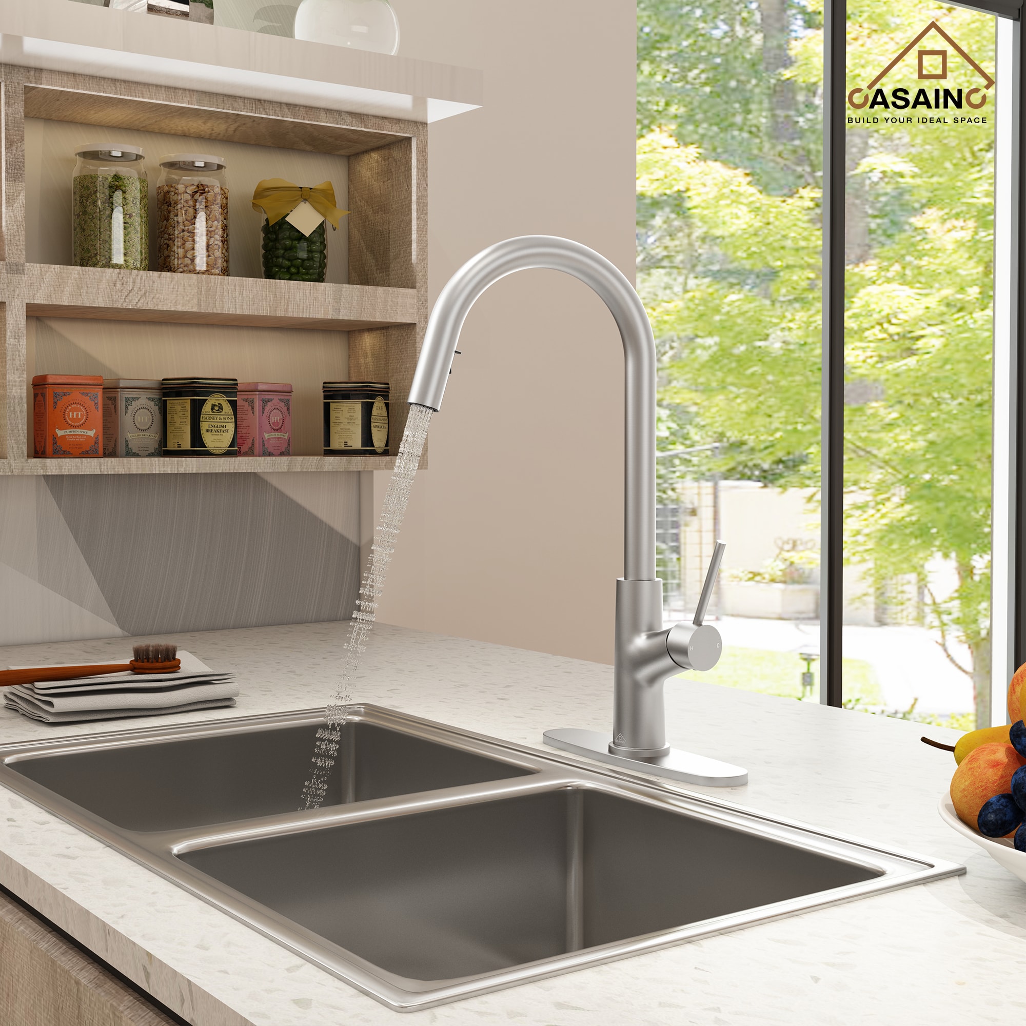 CASAINC YT-31MB-S Kitchen-Faucets - View #3
