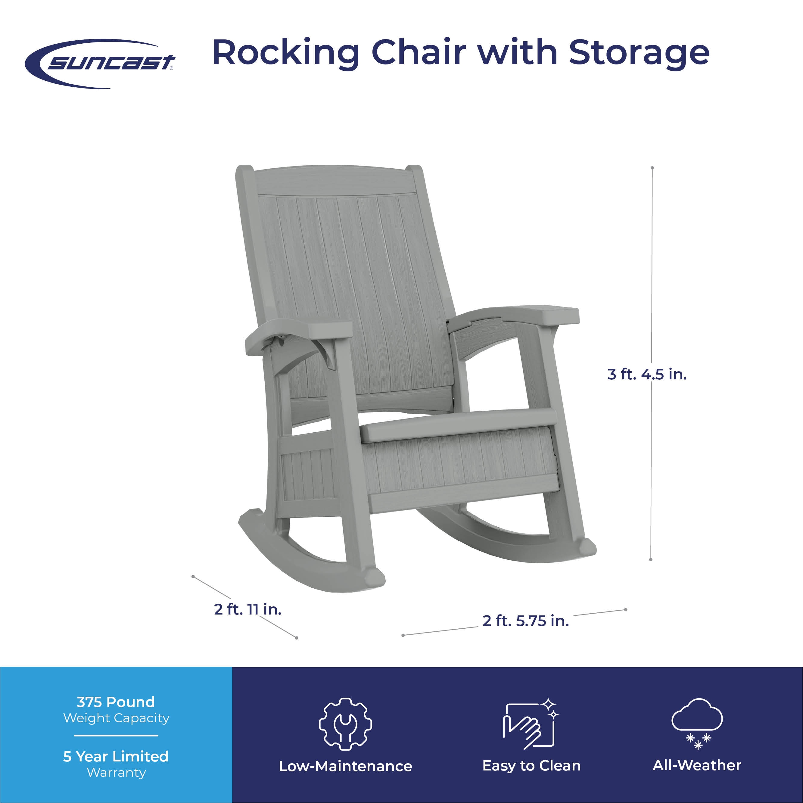 Suncast BMRC1000 Patio-Chairs - View #4