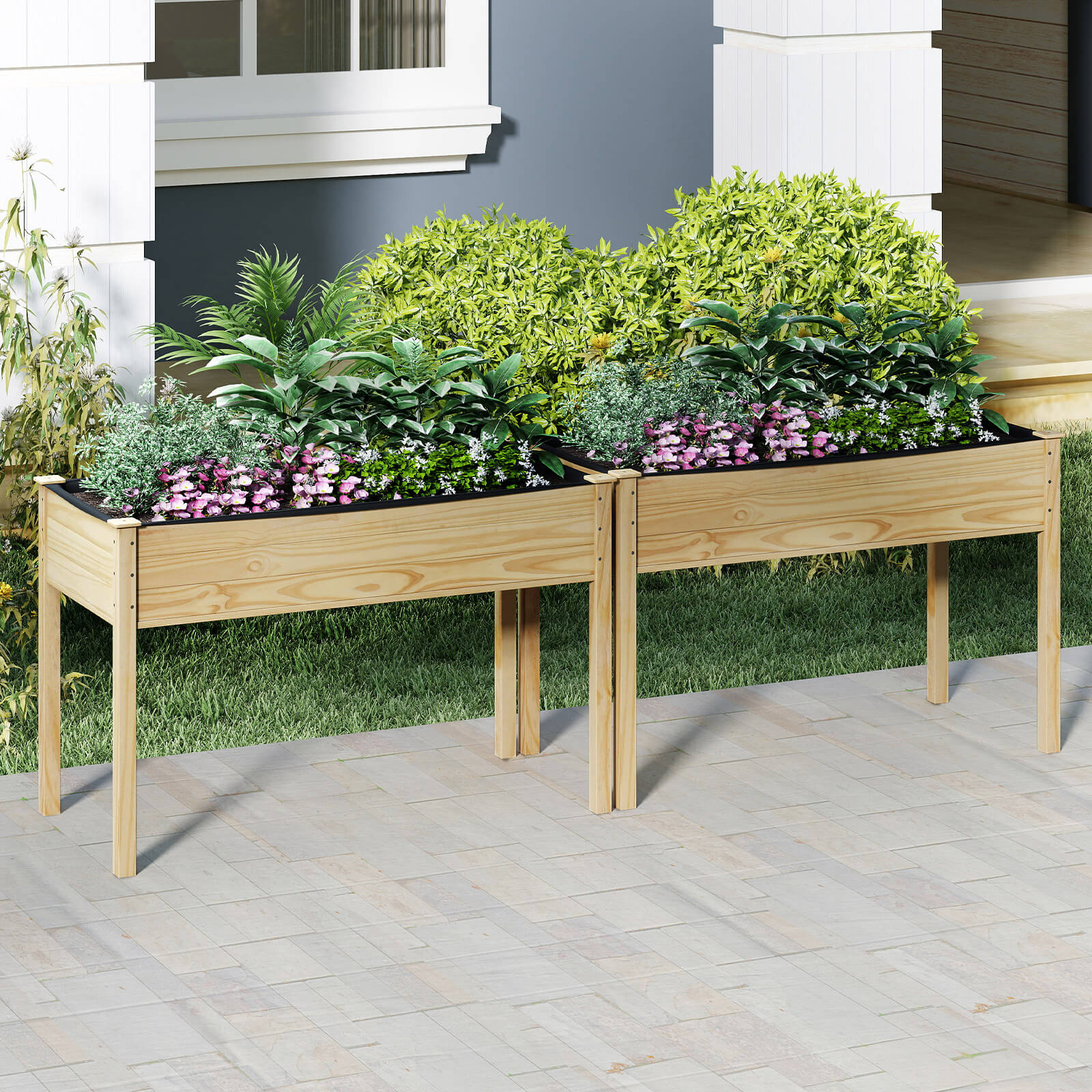 Costway CSHY006009 Raised-Garden-Beds - View #4