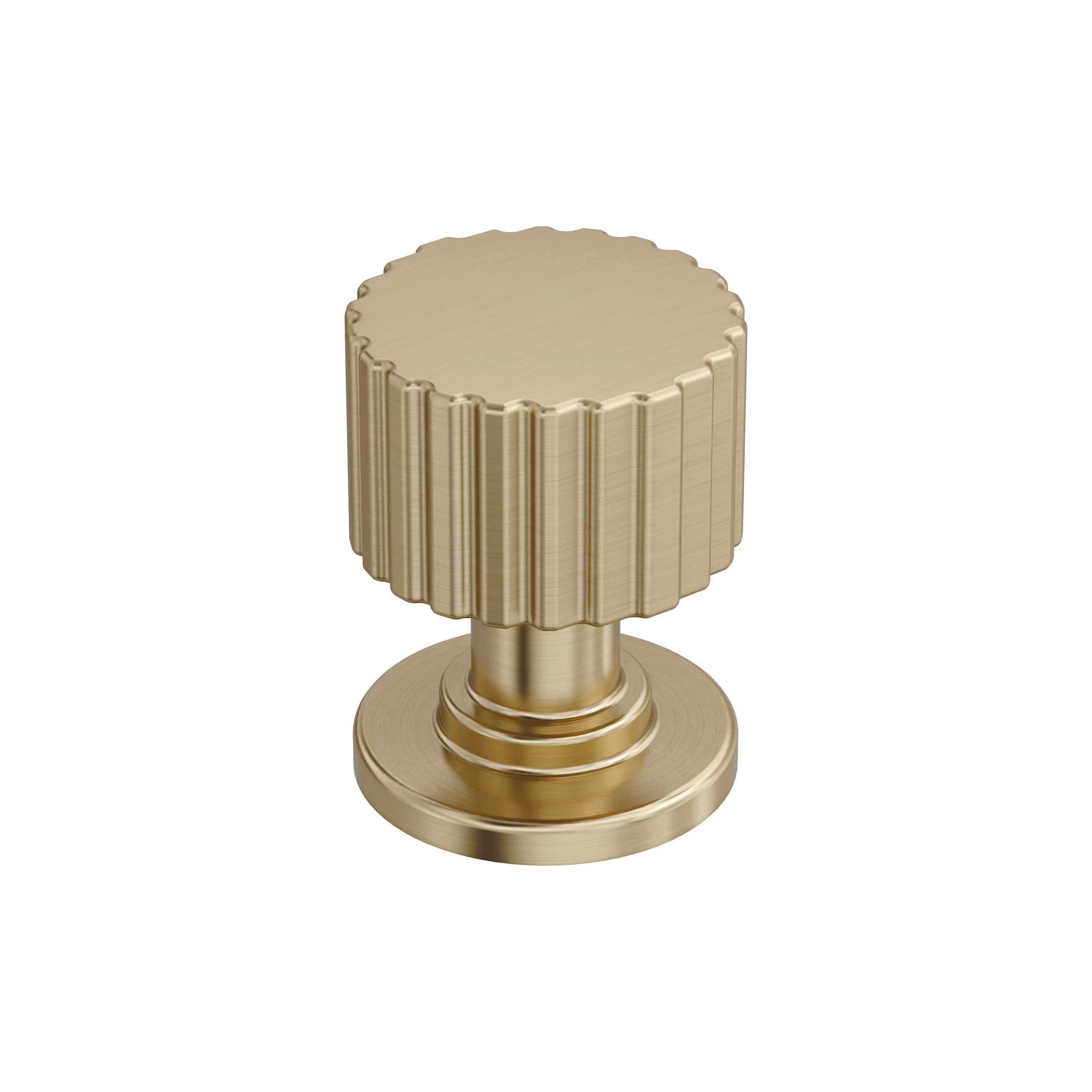 Amerock BP37640BBZ Ballard 1-in Golden Champagne Round Transitional Cabinet Knob