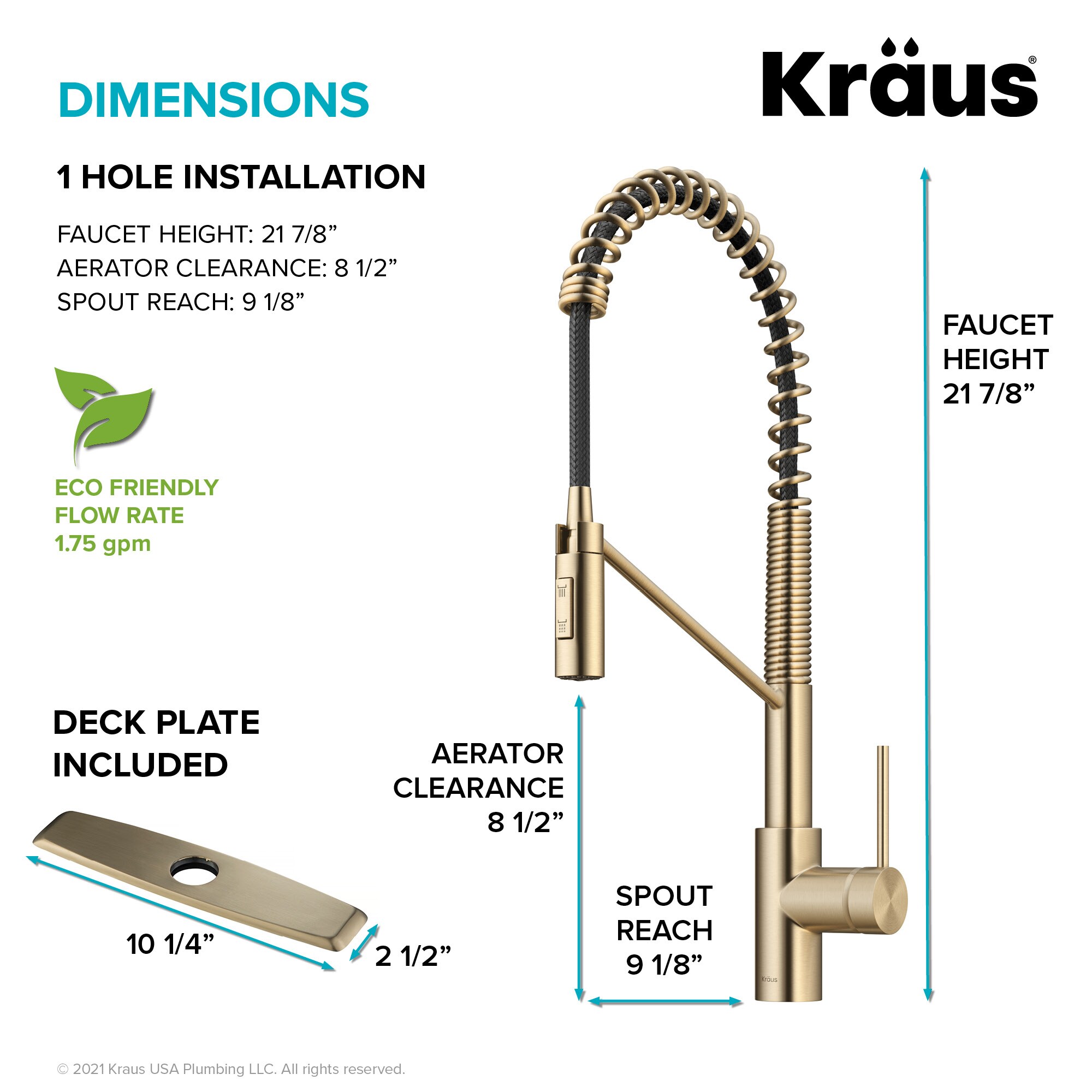 Kraus KPF-2631SFACB Kitchen-Faucets - View #7