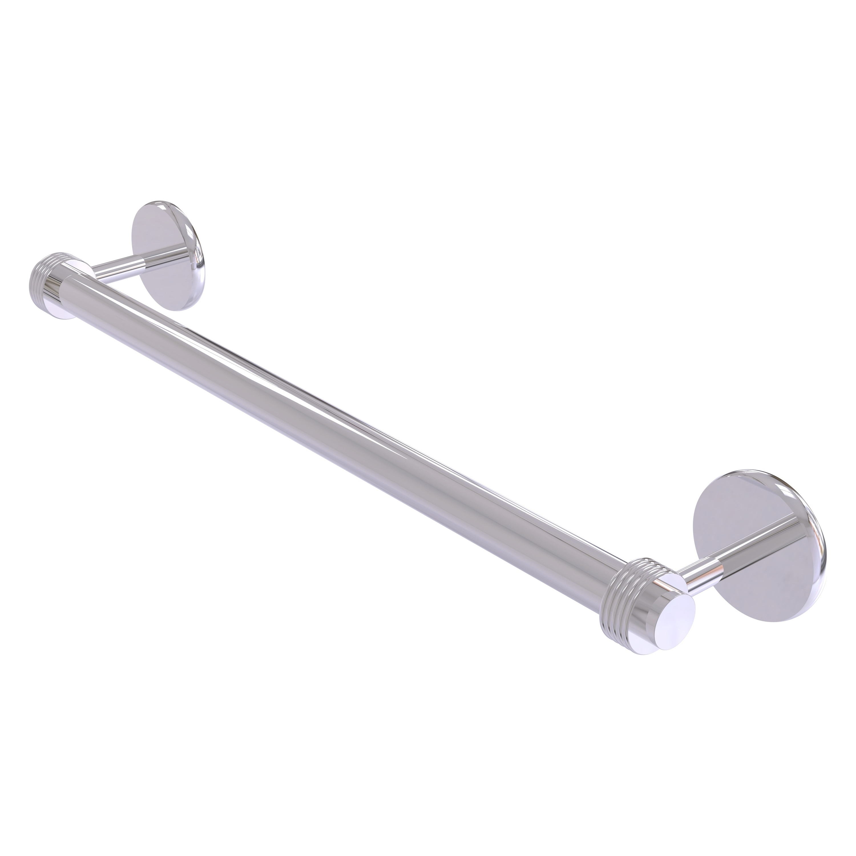 Allied Brass 7251G/24-PC Satellite Orbit Two 24-in Polished Chrome Wall mount Single Towel Bar