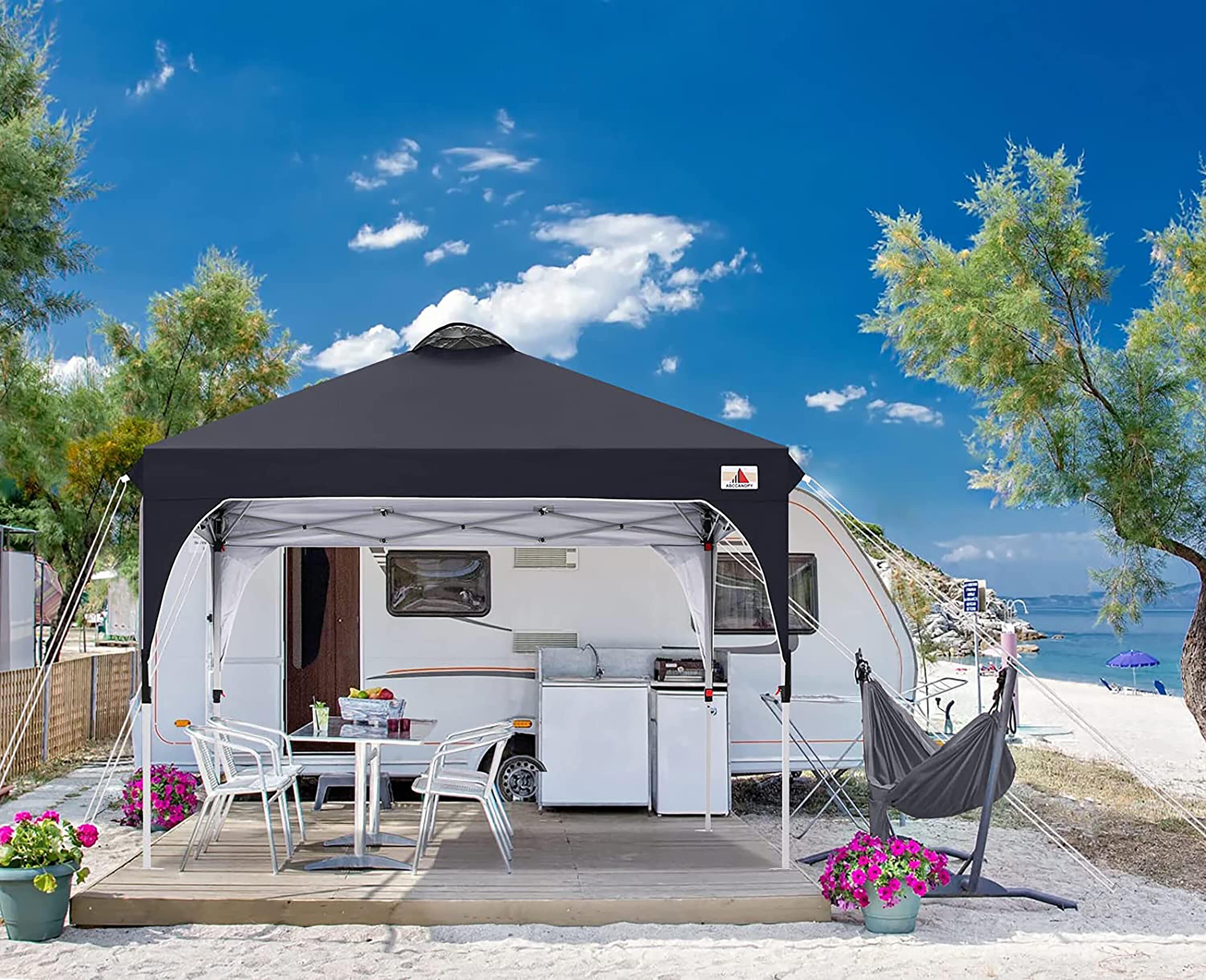 ABCCANOPY 10X10JQ-BLACK Canopies-Sl - View #5
