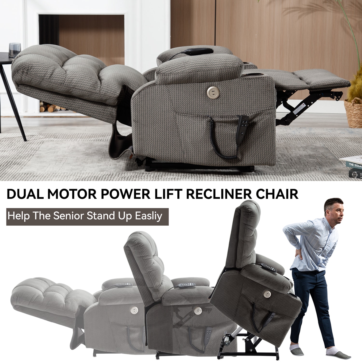 GZMR GZ-W1803RCP3 recliners - View #2