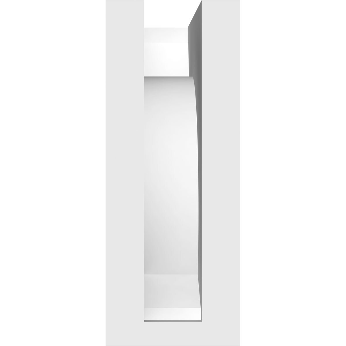 Ekena Millwork BKTP04X09X09EMR Exterior-Brackets-Braces - View #4