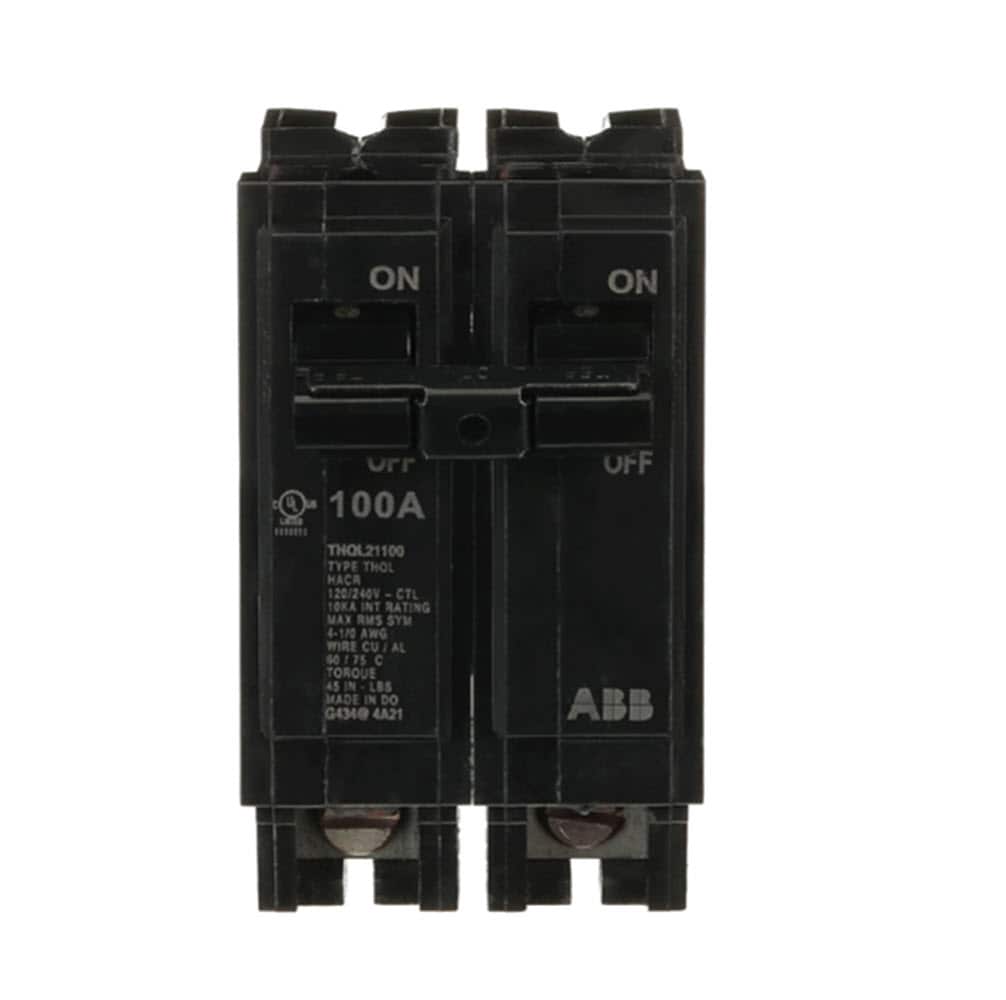 GE Q-Line THQL 100-amp 2 -Pole Standard trip Circuit Breaker #THQL21100PA