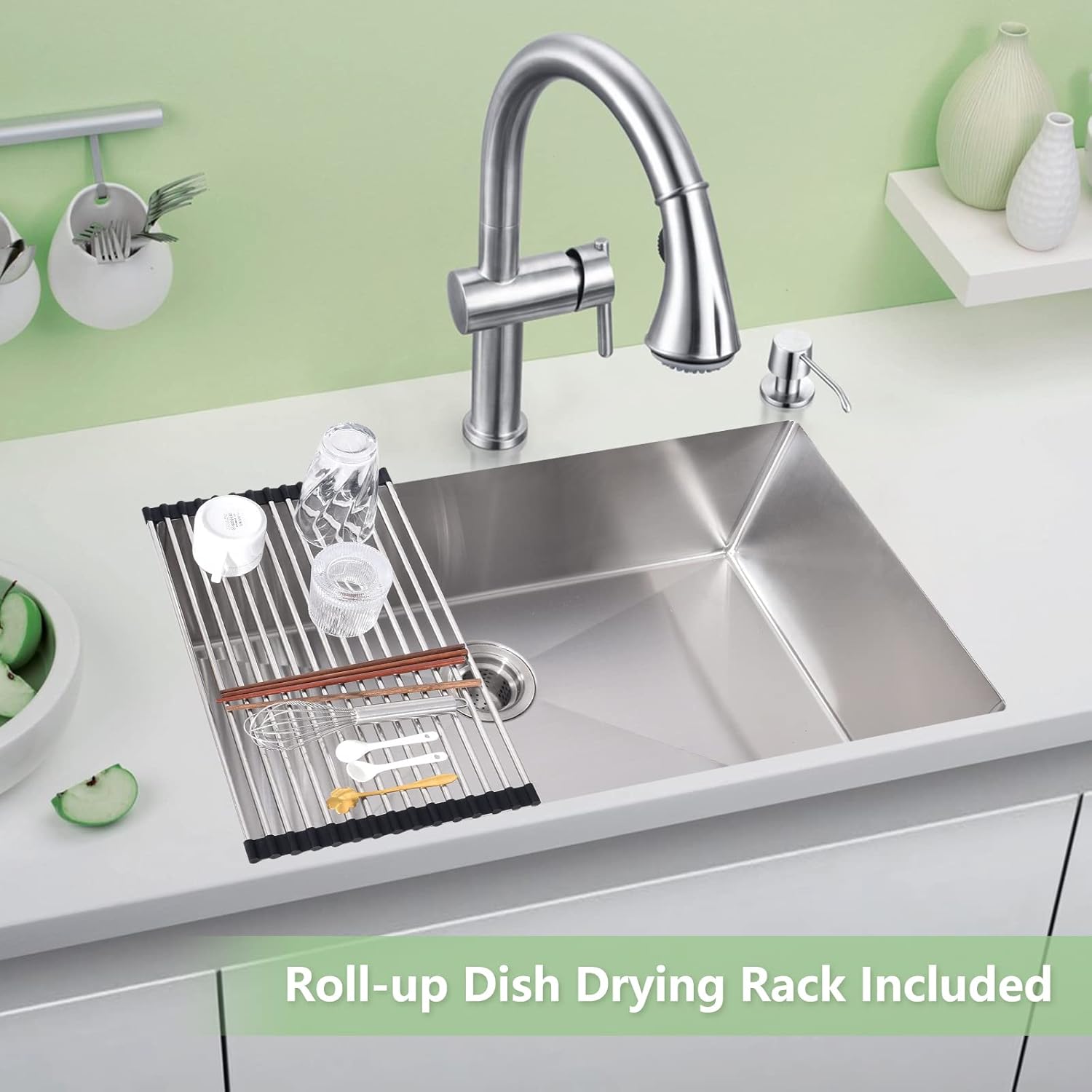 Qeetex DHZ-PHO-14YANA7M Kitchen-Sinks - View #4