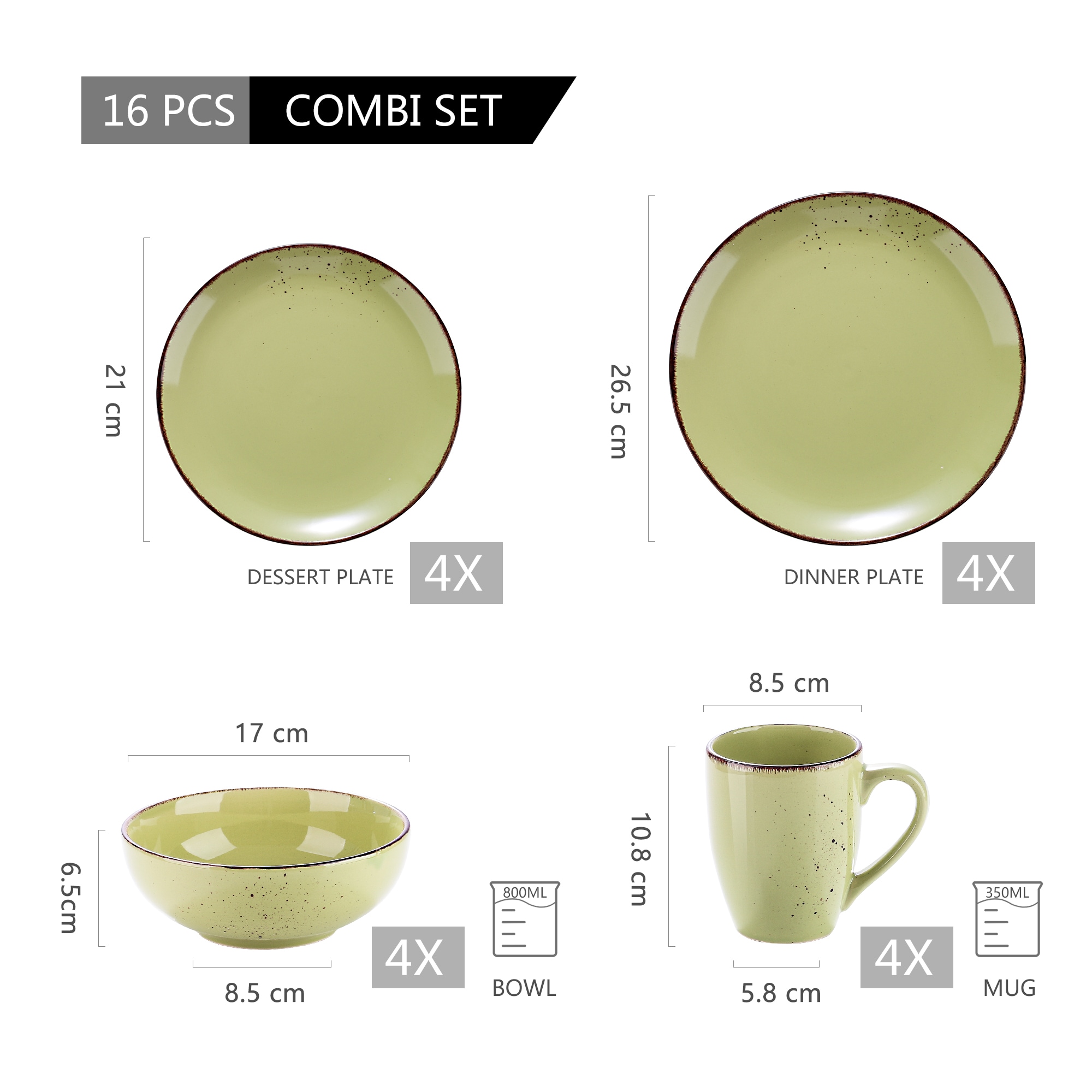 CASAINC VC-NAVIA-10-SL dinnerware - View #8