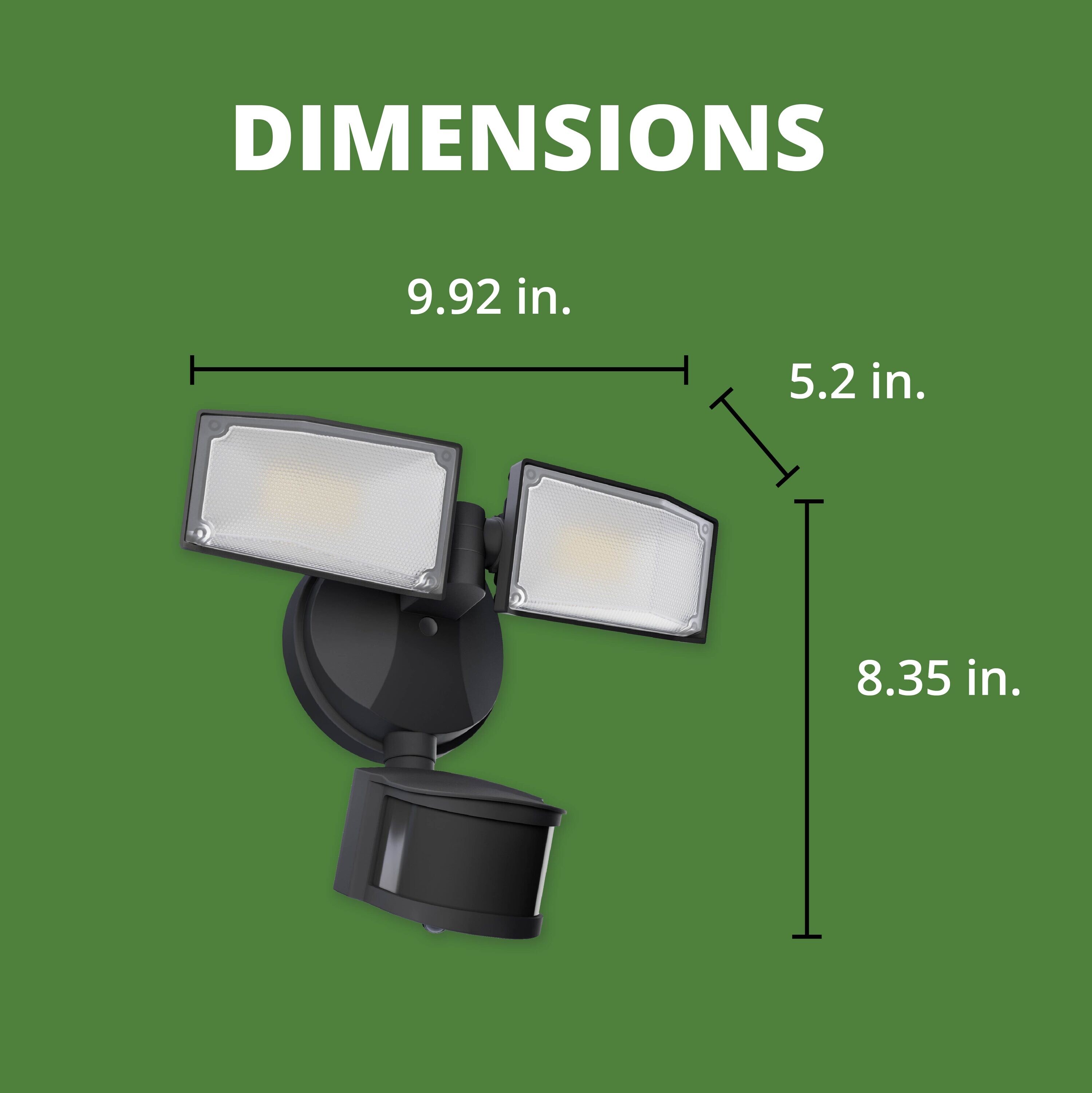 Good Earth Lighting SE1303-BP2-00LFW-G Motion-Activated-Floodlights - View #18