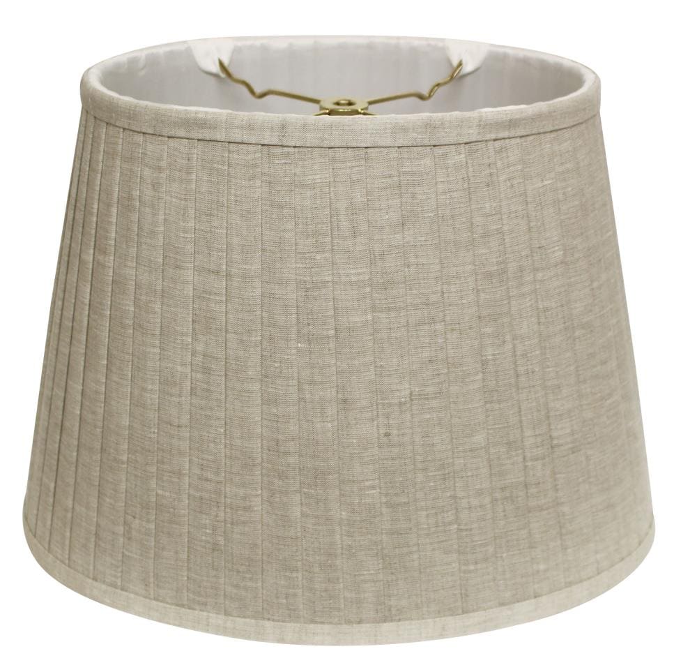 Urbanest French Drum Lamp Shade, Linen, 14x16x11, Off White, 47% OFF