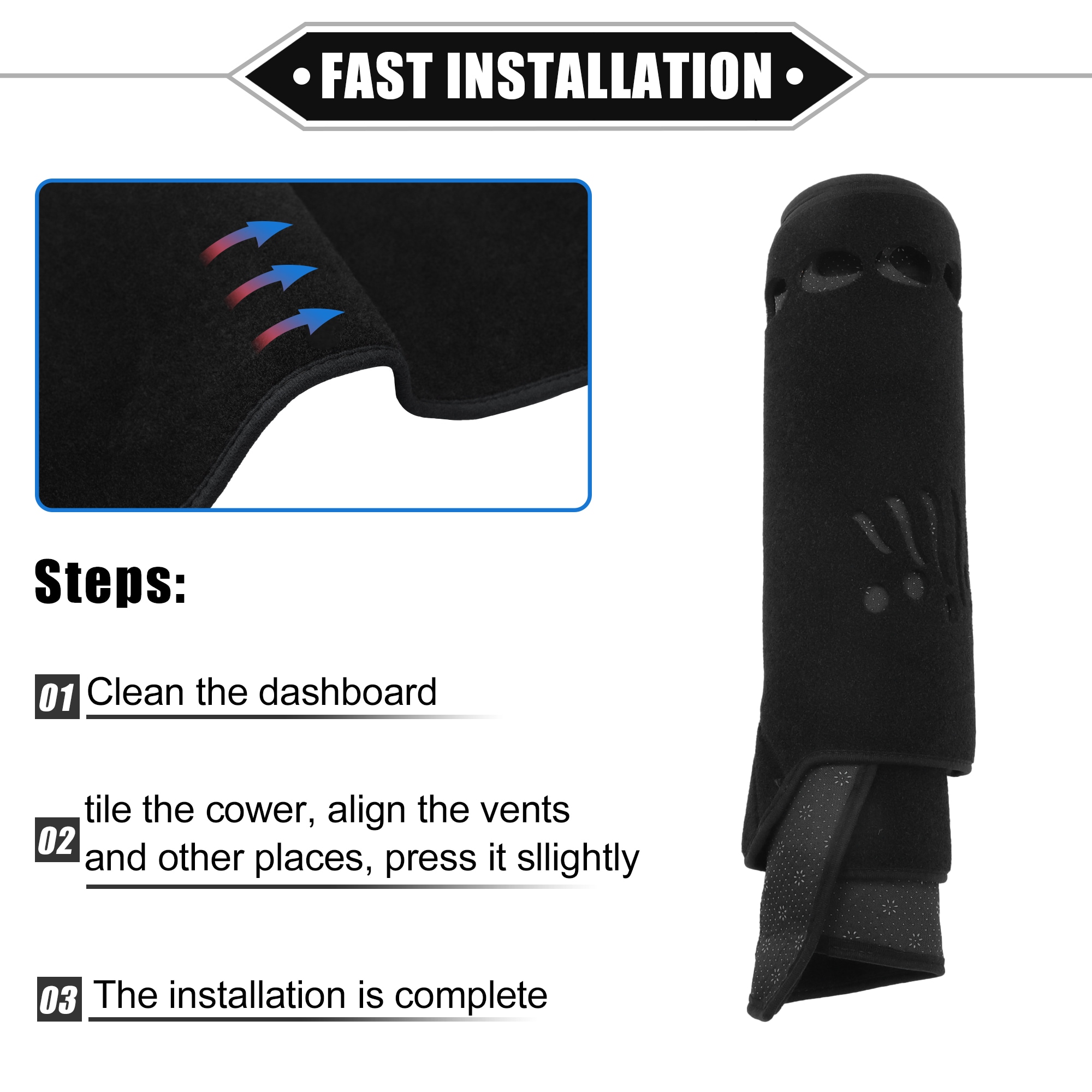 Unique Bargains S25120900UX7225 Interior-Car-Acc - View #7