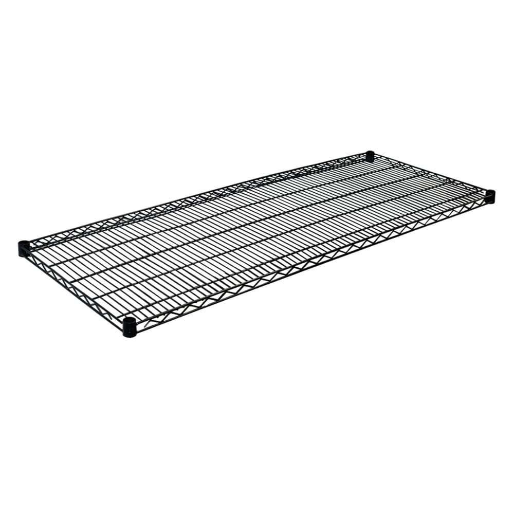 Storage Concepts 205-BWS1860 5-ft x 18-in Powder Coated Black Universal Wire Shelf