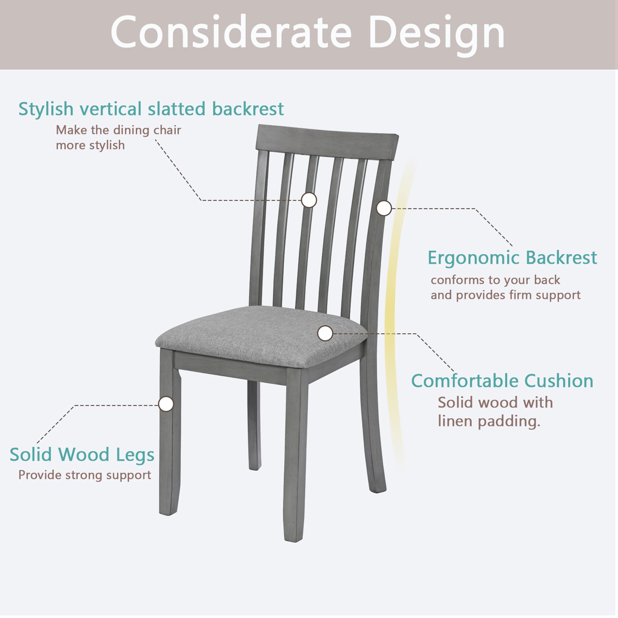SINOFURN SYA370043BG Dining-Chairs - View #7