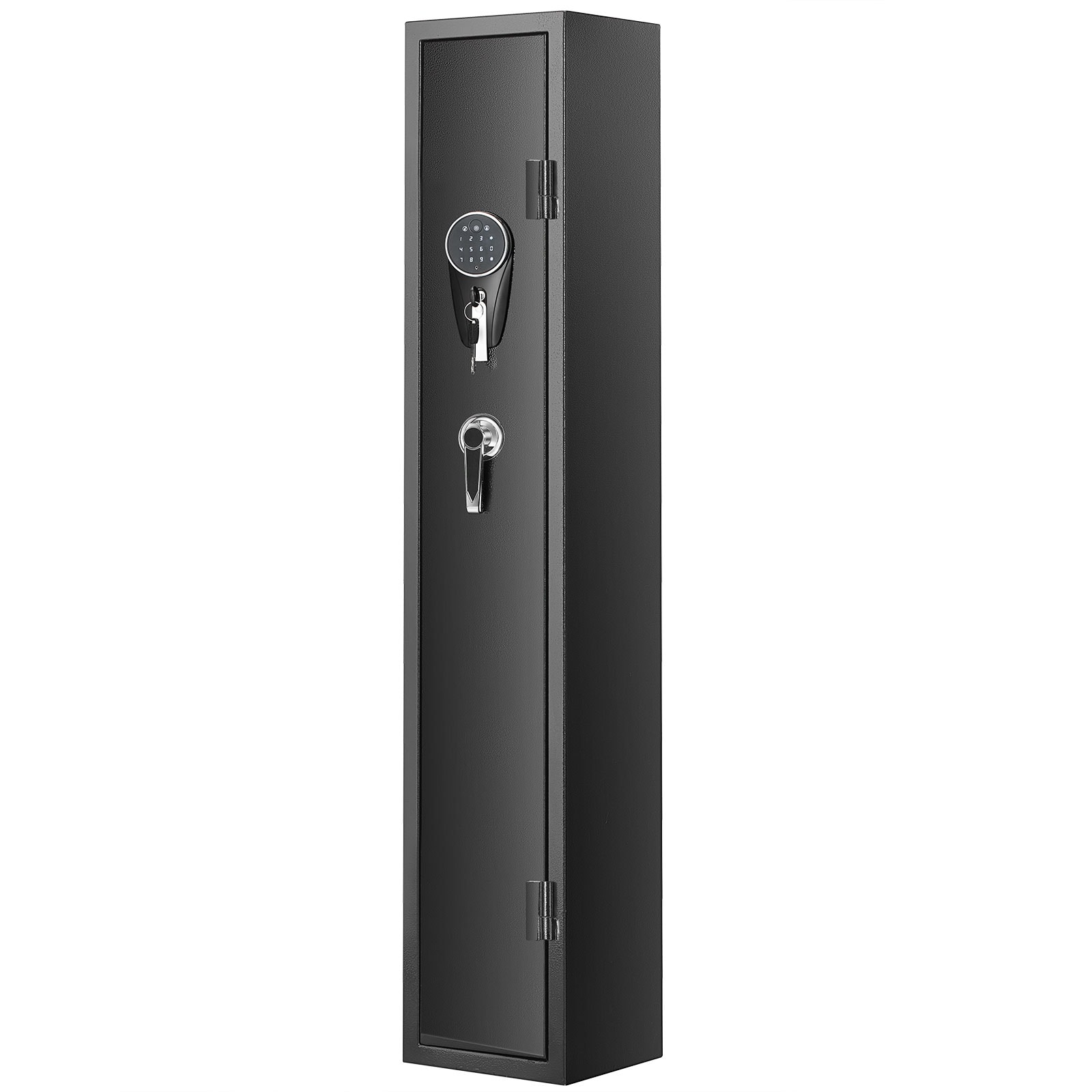 VEVOR SCZQJBDSX34Z03169V9 3 Rifles Gun Safe  Rifle Safe with Lock and Digital Keypad  Quick Access Gun Storage Cabinet with Removable Shelf  Pistol Rack  Rifle Cabinet for Home Rifle and Pistols