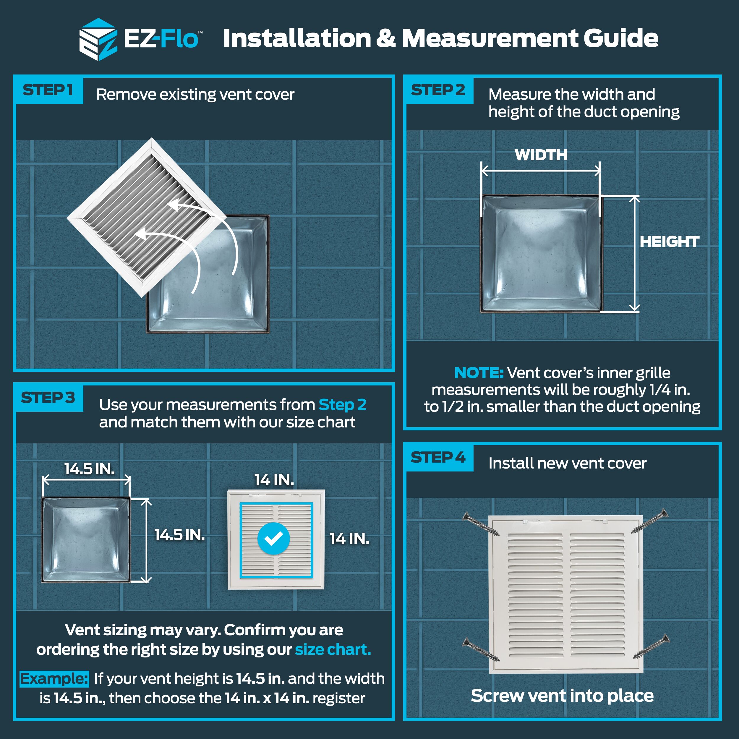 EZ-FLO 61653 grilles - View #4