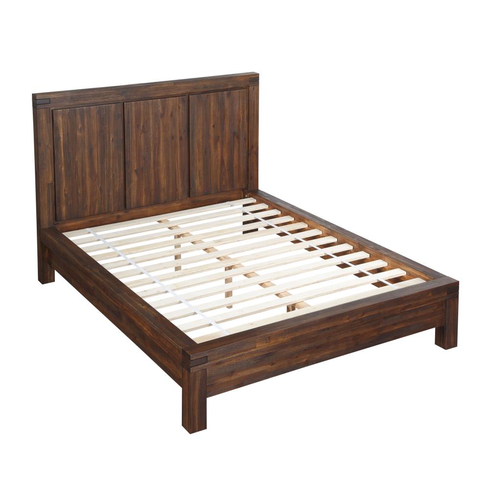 Modus Furniture Meadow Brick Brown Full Platform Bed in the Beds ...