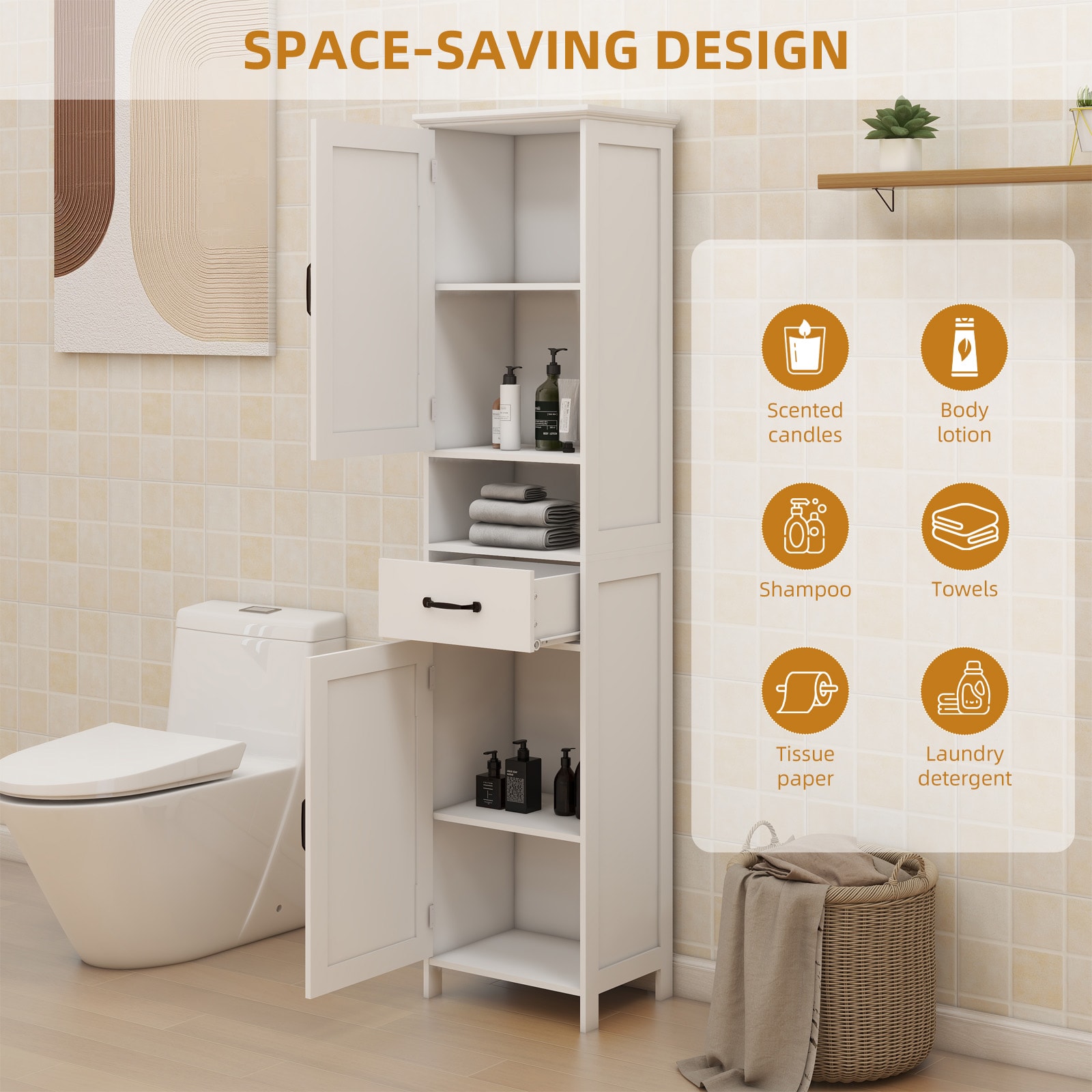 Siavonce FZ-D0102HRIMVJ Utility-Storage-Cabinets - View #4