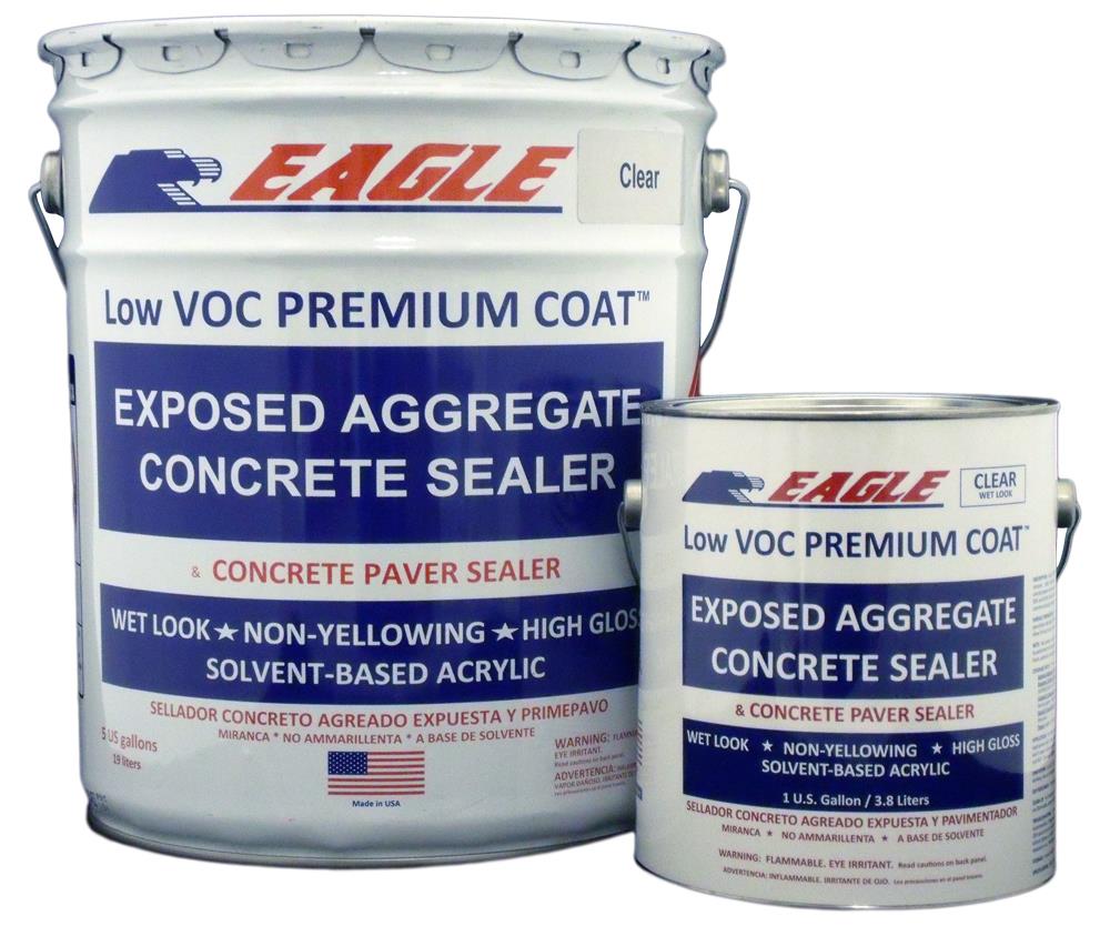  EVSC1 Clear High-gloss Transparent Acrylic Exterior Sealer ( 1-gallon )