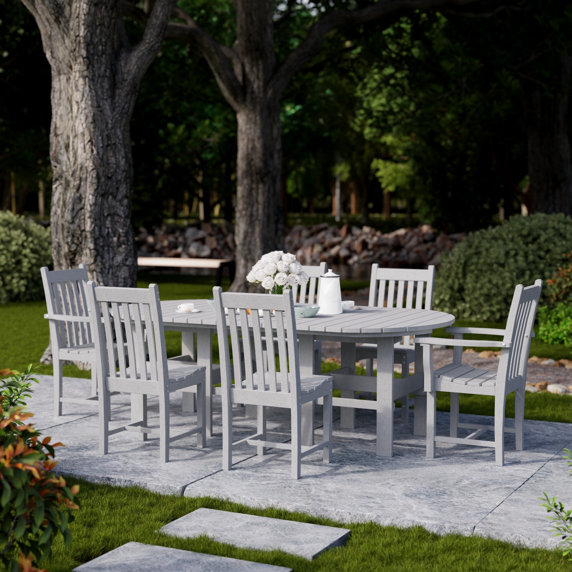 Wildridge LCC-292-LG Patio-Dining-Sets - View #2