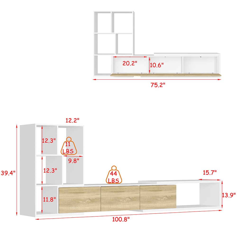 Homsee V-KF150244-01 Tv-Stands - View #17