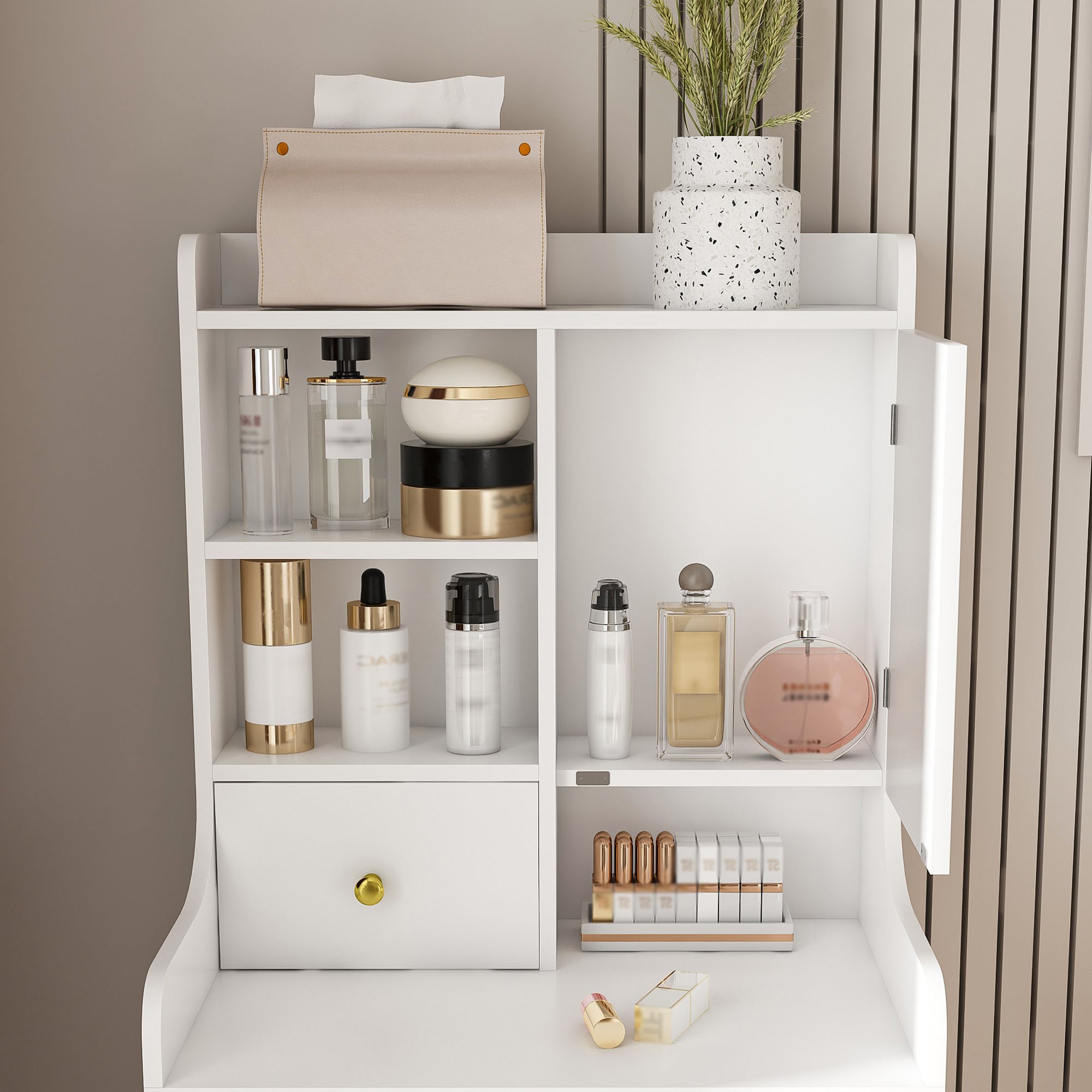 SINOFURN SYB260024BK Bedroom-Vanities - View #15