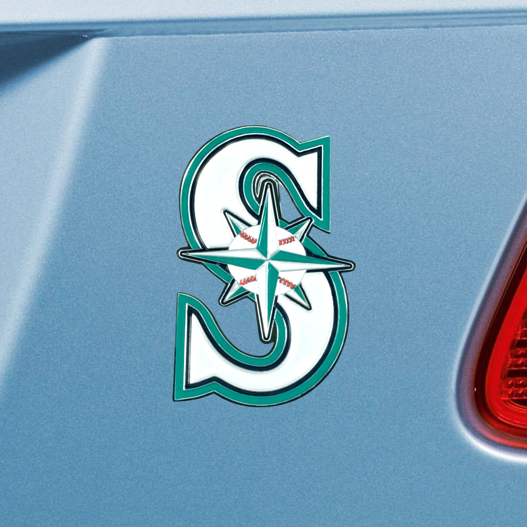 MLB Seattle Mariners Team Color and Logo Door Banner