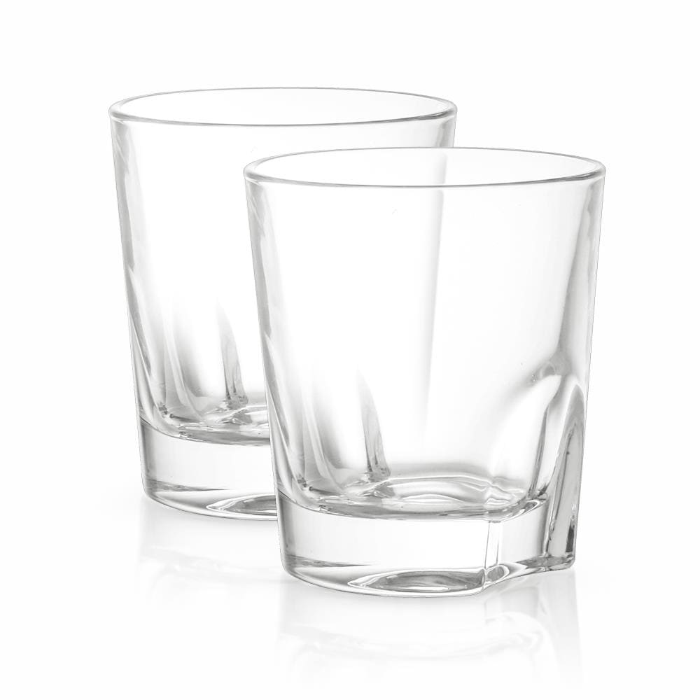 JoyJolt 8.4-fl oz Glass Drinkware Set of: 4 in the Drinkware