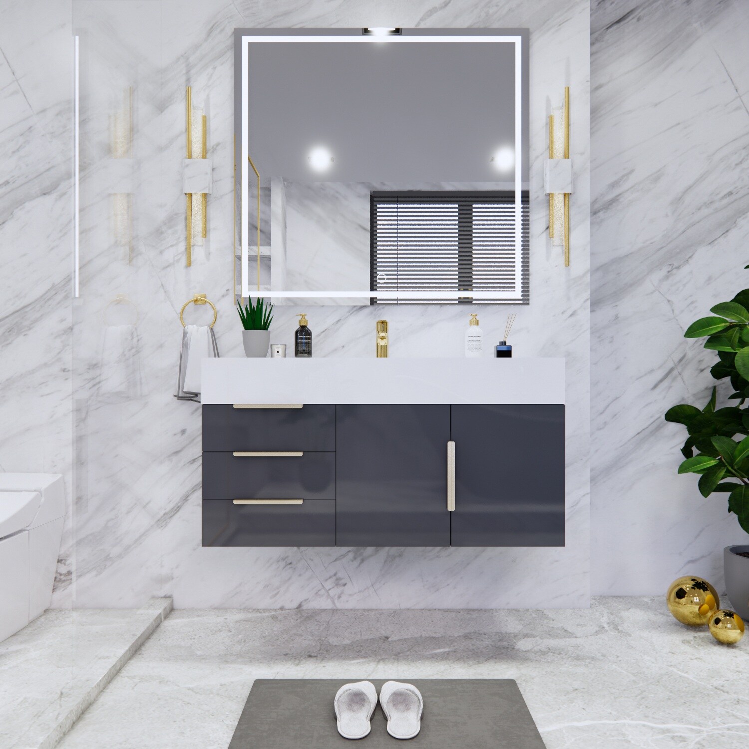 BV Better Vanity BT001-42LGR Bath-Vanity-Combo - View #7