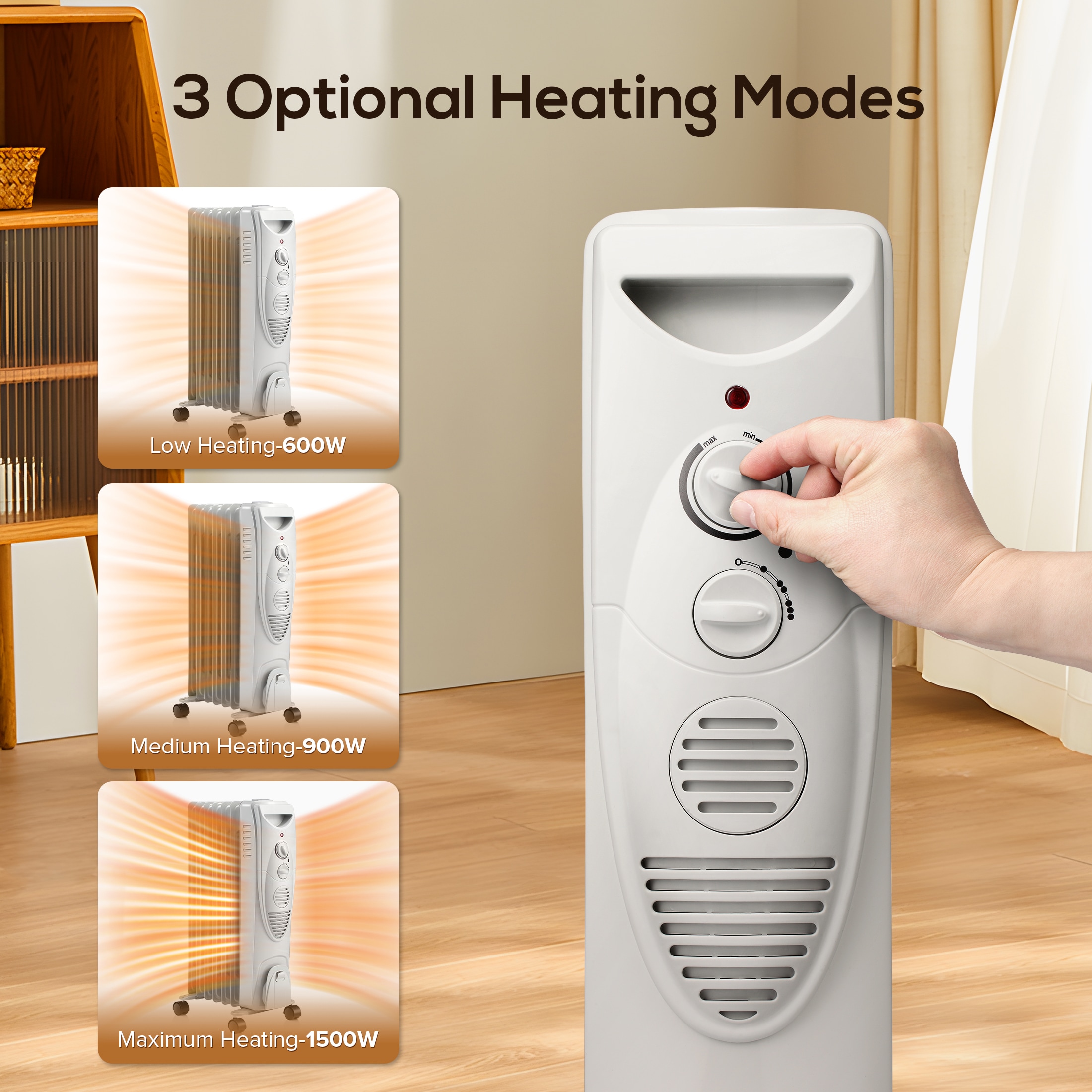 COWSAR LSOF36SPH15G Portable-Electric-Heat - View #3