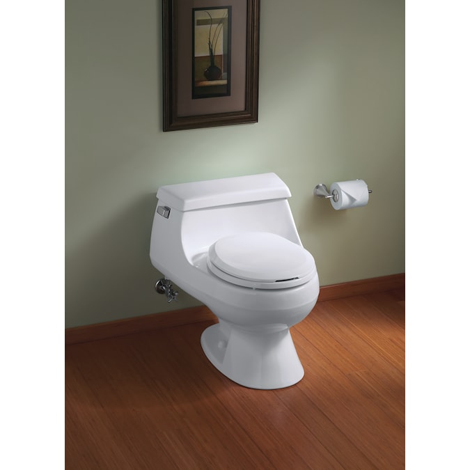 Kohler Soe Rialto Rd 1 Piece Toilet In The Toilets Department At Com - How To Remove Kohler Rialto Toilet Seat