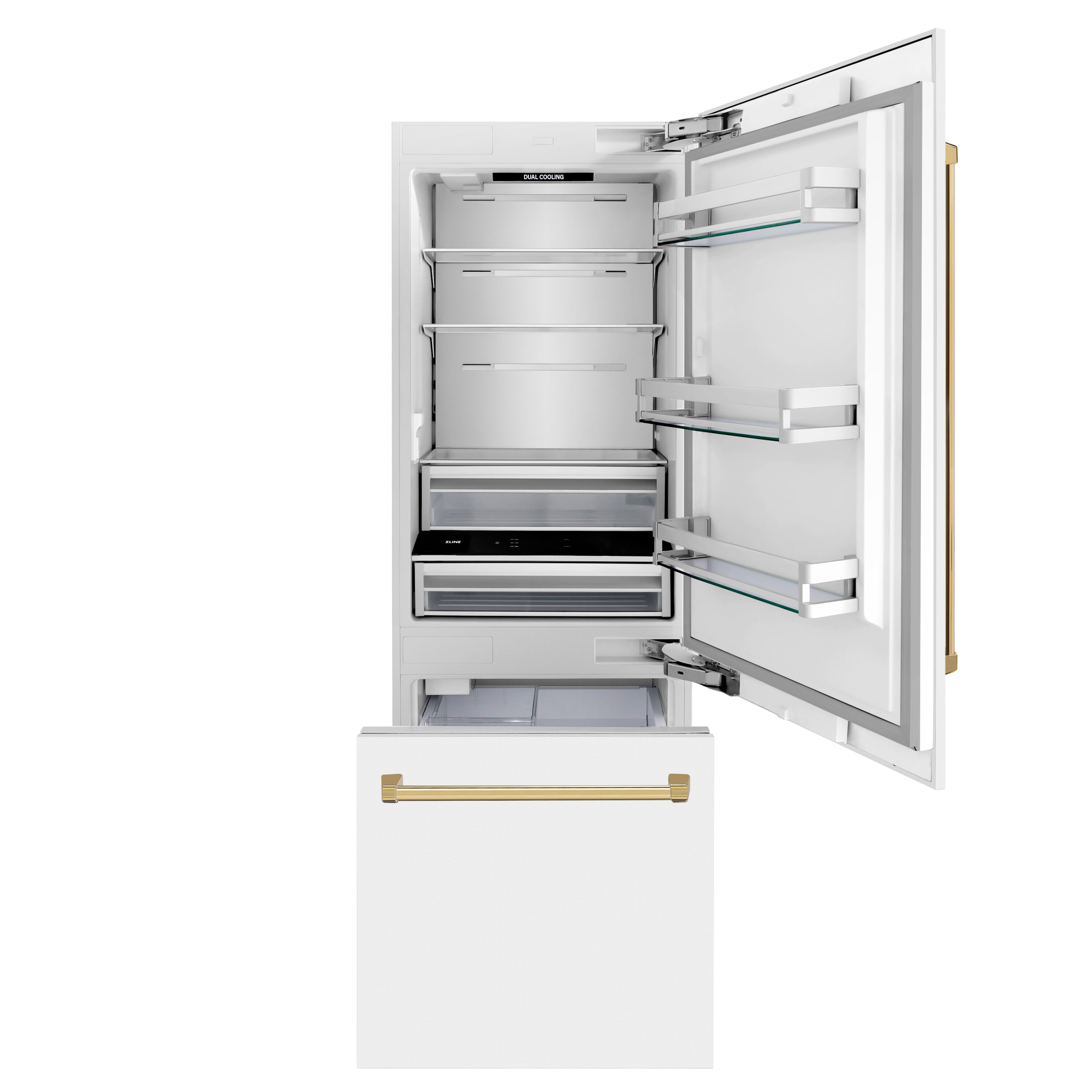 ZLINE KITCHEN & BATH RBIVZ-WM-30-G Bottom-Freezer-Refrigerators - View #4