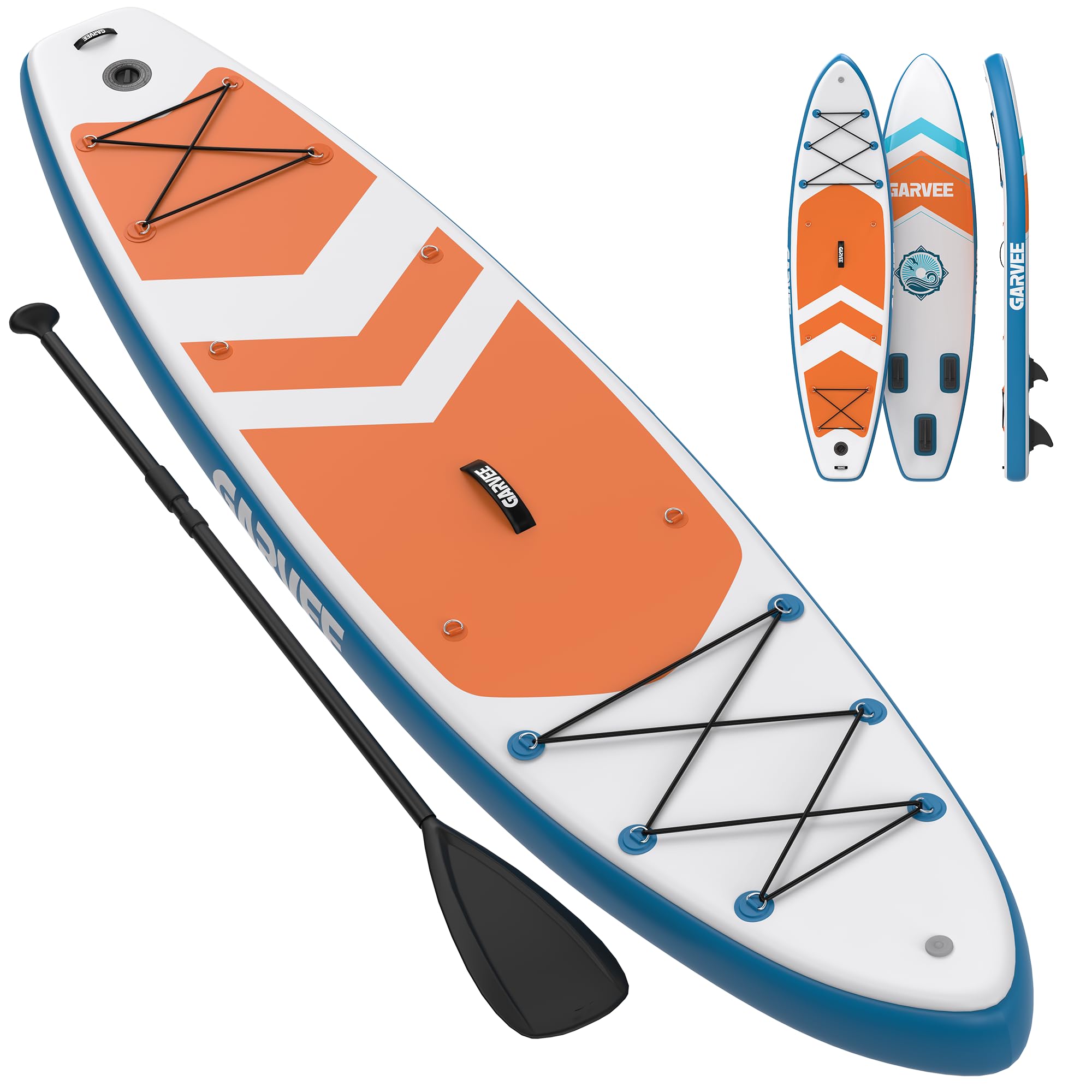 Garvee Inflatable Stand Up Paddle Board 10 ft 6 in Inflatable