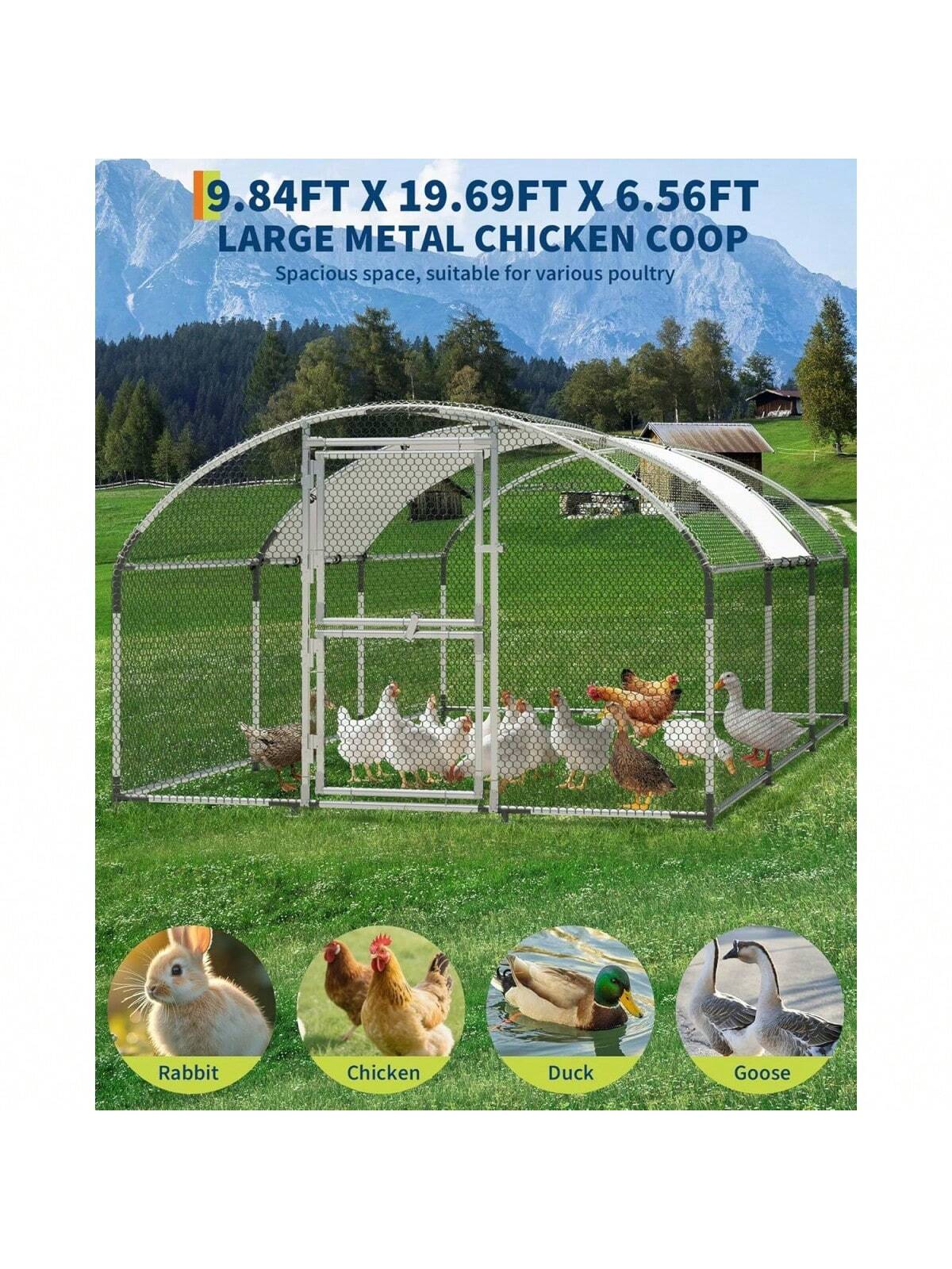 Qeetex BY-PPG-338LUMPK Outdoor-Kennel-Accessories - View #3