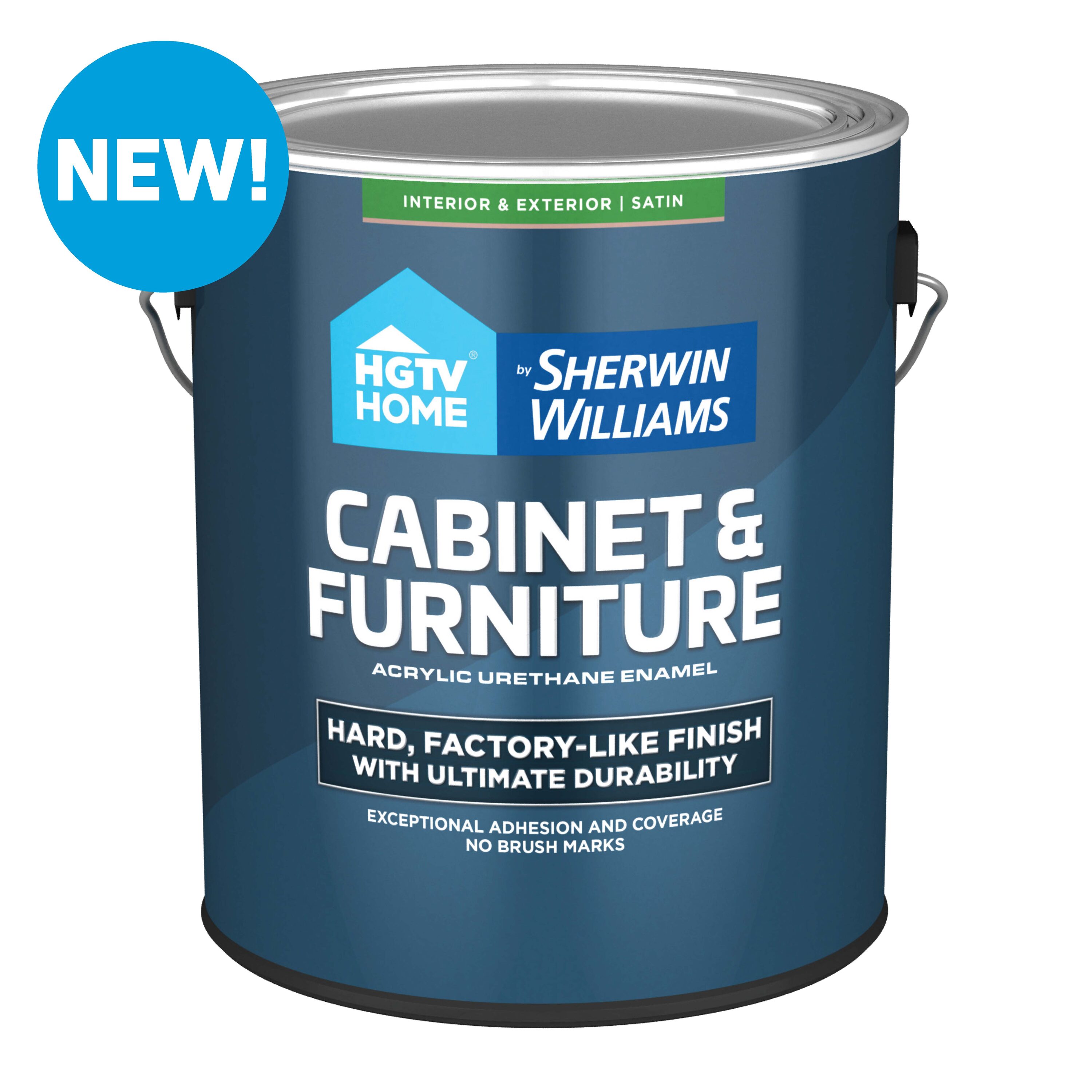 HGTV HOME by Sherwin-Williams Satin Cabinet & Furniture Paint at Lowes.com