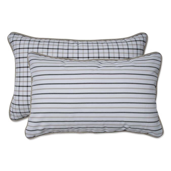 Brown Rectangular Throw Pillow, Outdoor Rectangle Throw Pillows