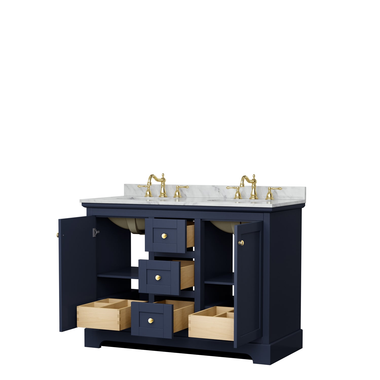 Wyndham Collection WCV232348DBLCMUNOMXX Bath-Vanity-Combo - View #2